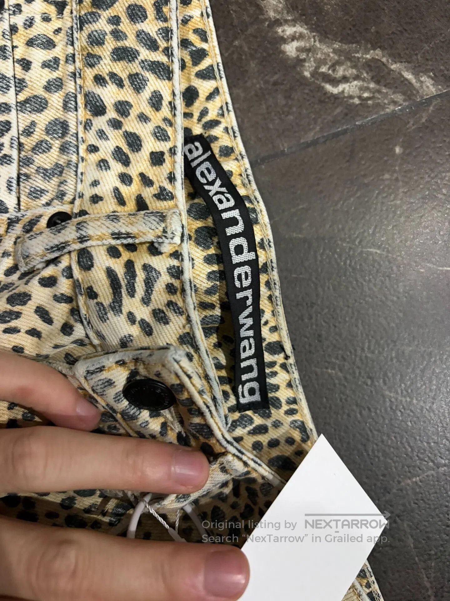 Alexander Wang Alexander Wang Leopard Wash Jeans. Size 25" / US 0 / IT 36 - 2 Thumbnail