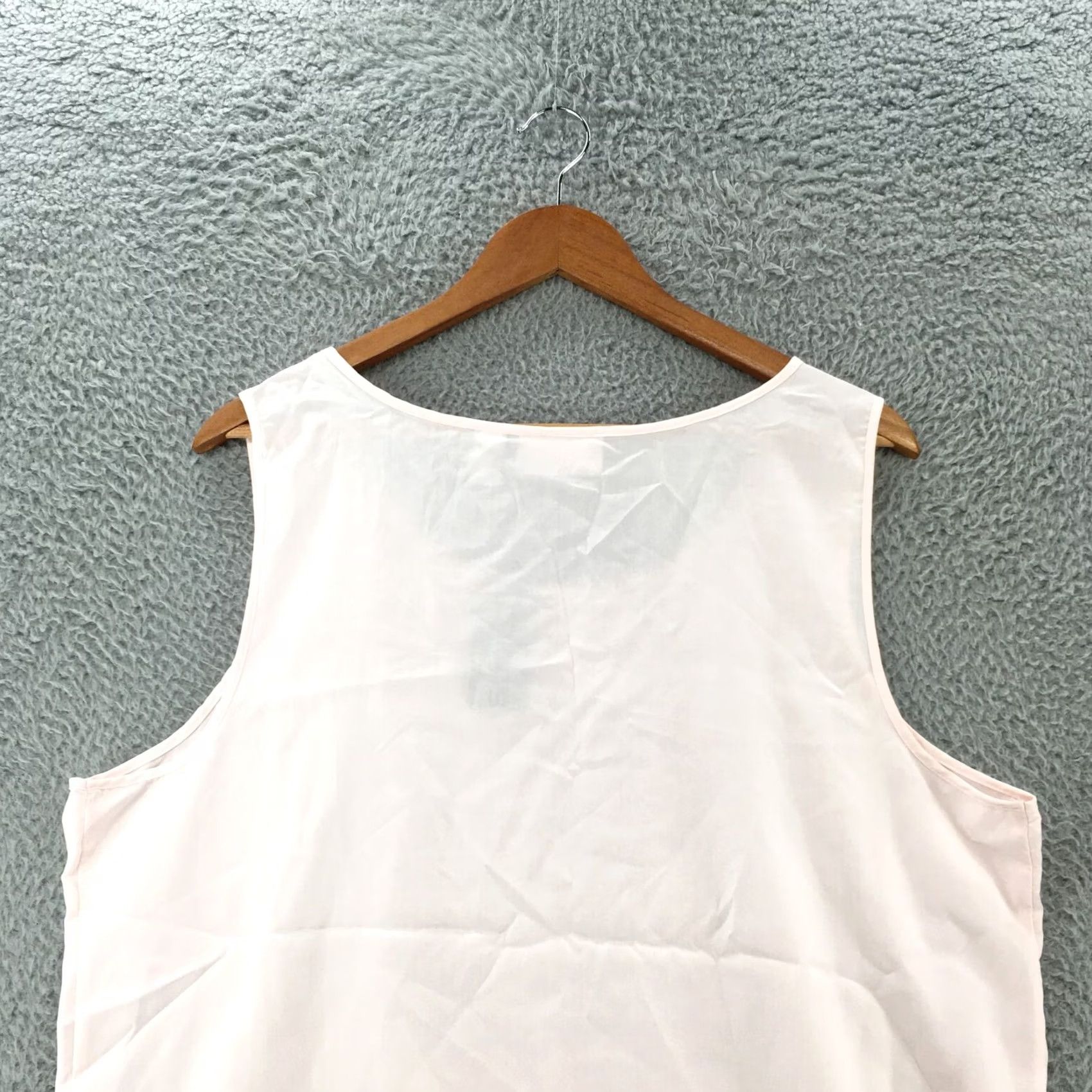 Vintage Chicos Tank Top Womens 3 Pink Round Neck Wide Strap Sleeveless Casual Pullover Size XS / US 0-2 / IT 36-38 - 7 Thumbnail