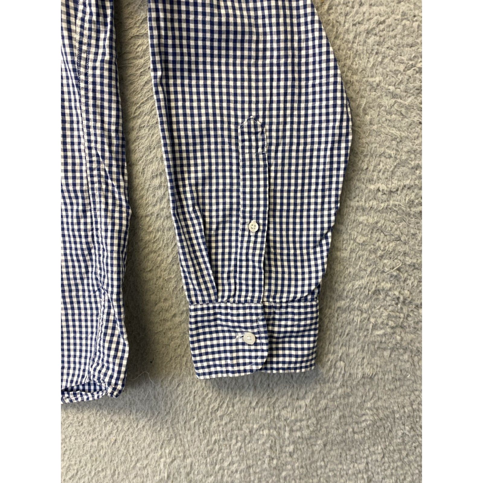 J.Crew J Crew Shirt Mens XL Blue Plaid Button Up Long Sleeve Slim Fit Size US XL / EU 56 / 4 - 5 Thumbnail
