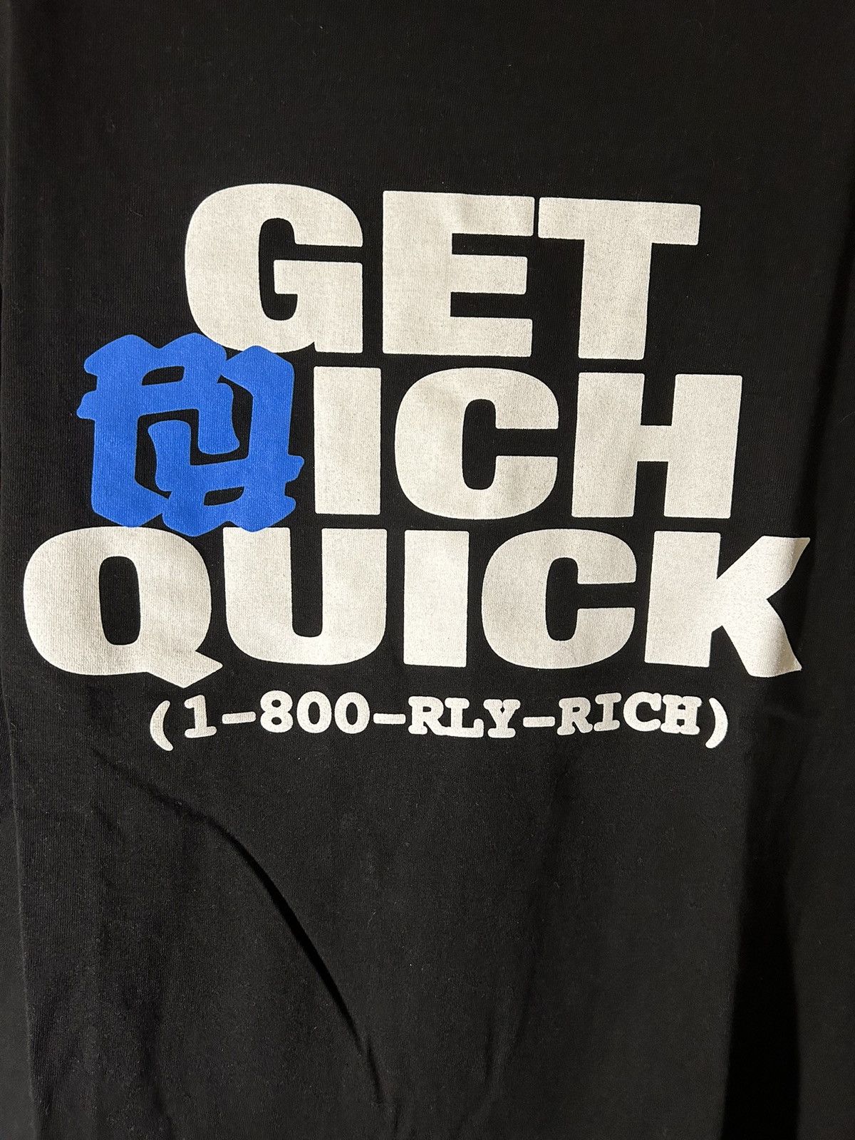Rap Tees Get RRich Quick Tee Size US L / EU 52-54 / 3 - 2 Thumbnail