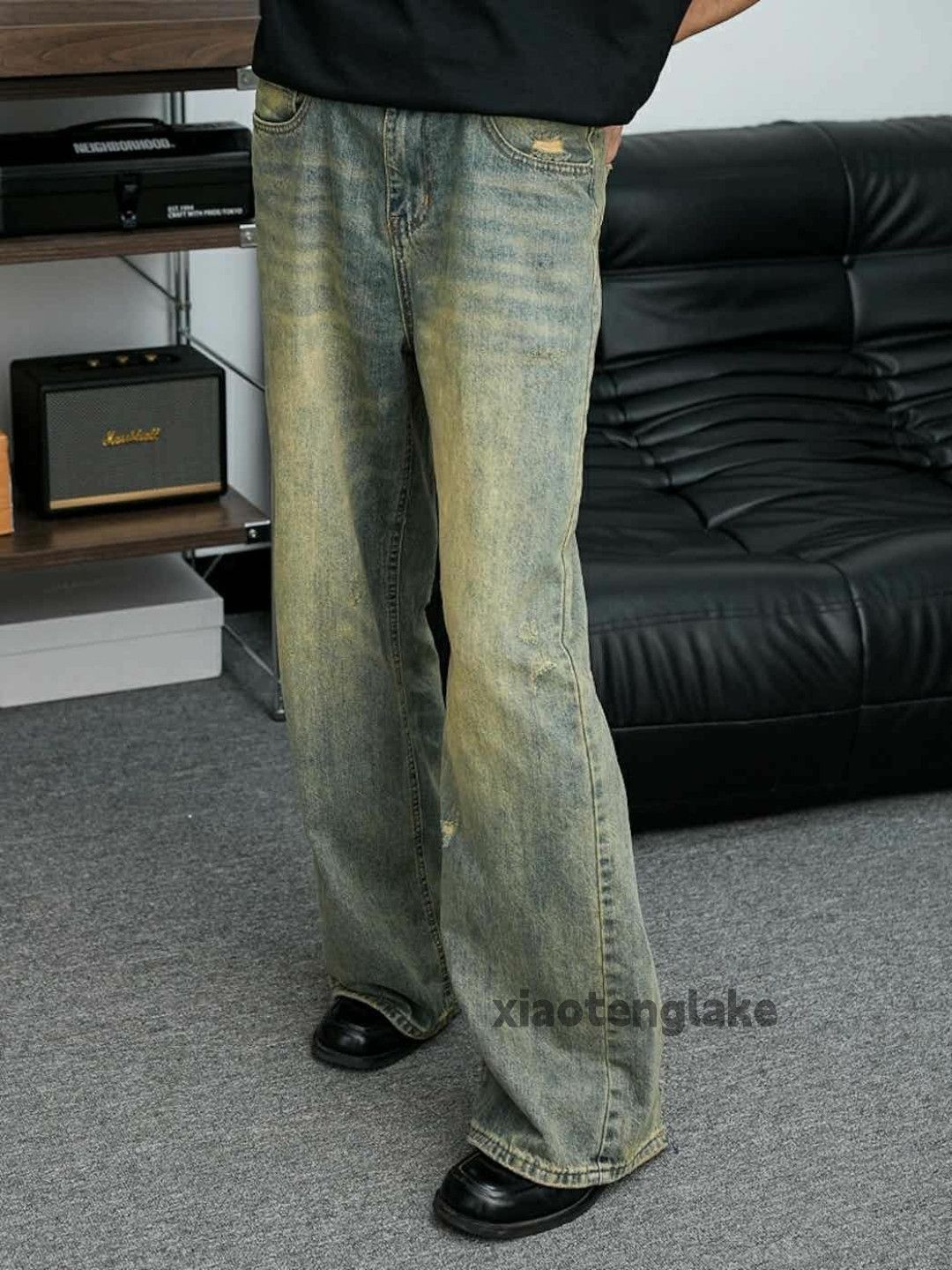 Jean × Vintage Washed faded cleanfit yuppie rusty punk bootcut jeans Size US 32 / EU 48 - 7 Thumbnail