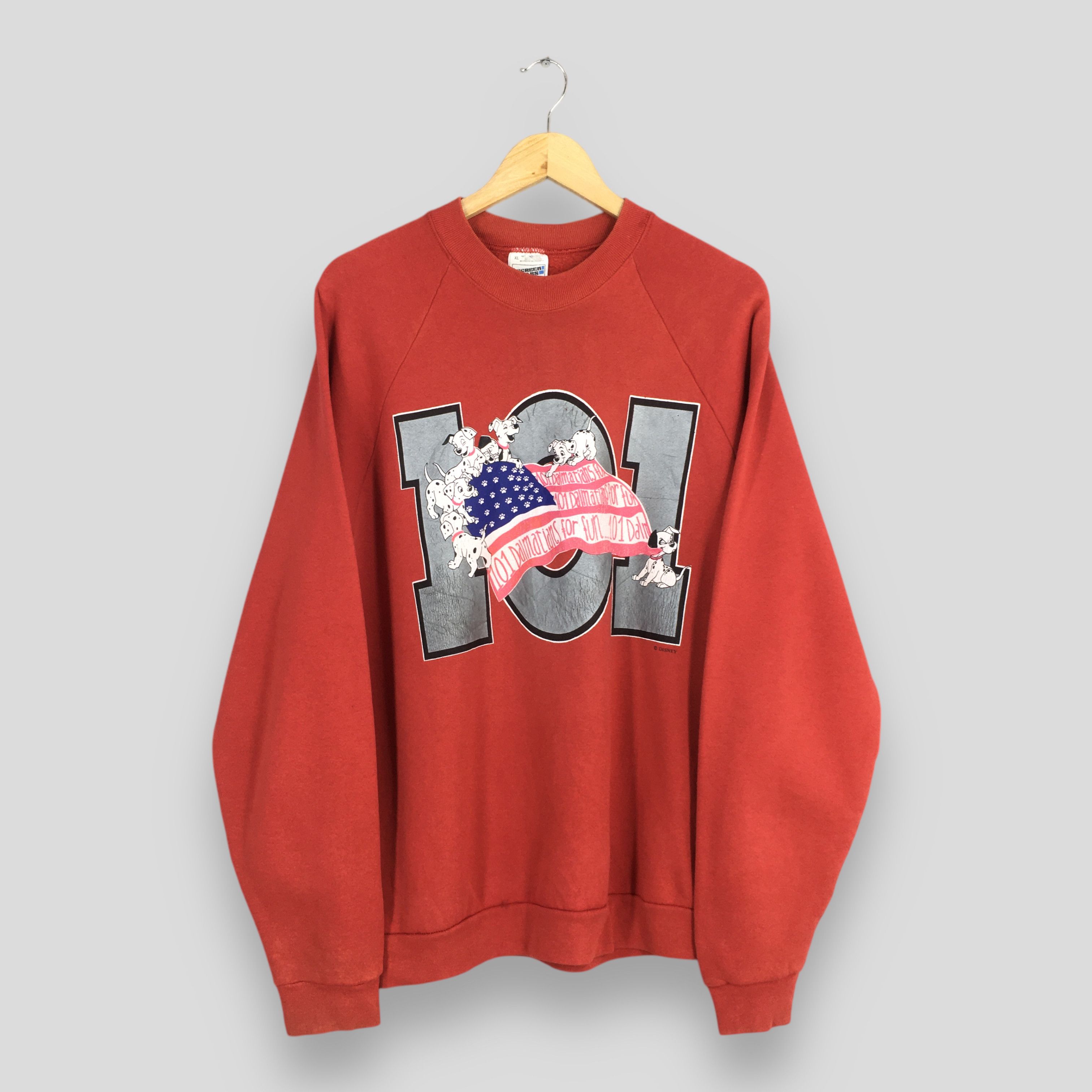 Other Vintage 101 Dalmatians Dog Cartoon Sweatshirt XLarge Size US XL / EU 56 / 4 - 1 Thumbnail