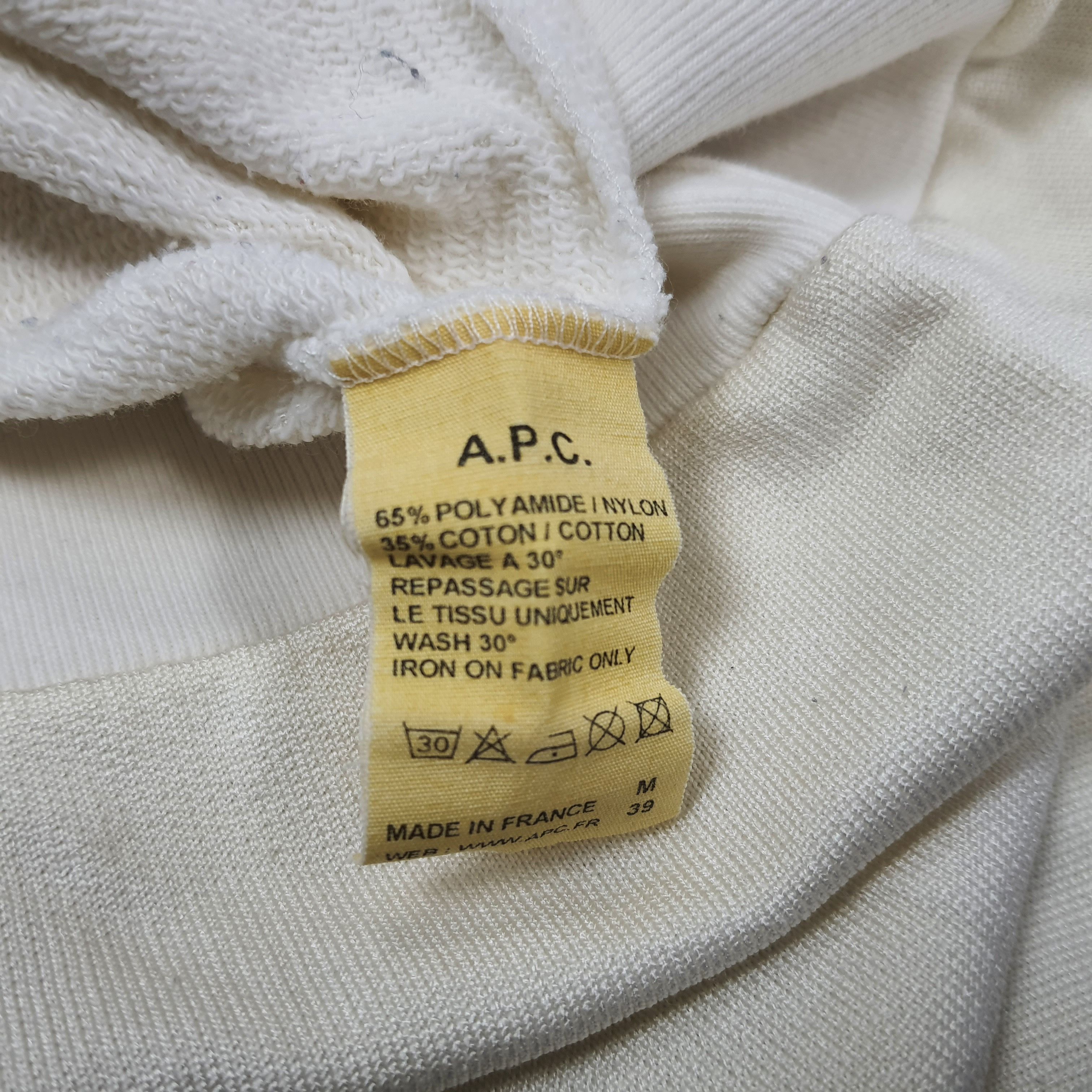 A.P.C. Vintage A.P.C. Paris University of Nowhere Hoodie C277N1 Size US M / EU 48-50 / 2 - 5 Thumbnail