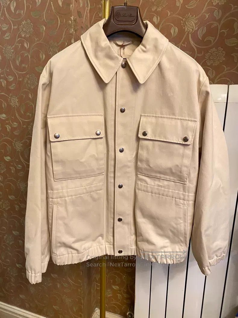 Loro Piana Loro Piana Work Jacket Waterproof Jacket Jacket Size US S / EU 44-46 / 1 - 1 Thumbnail