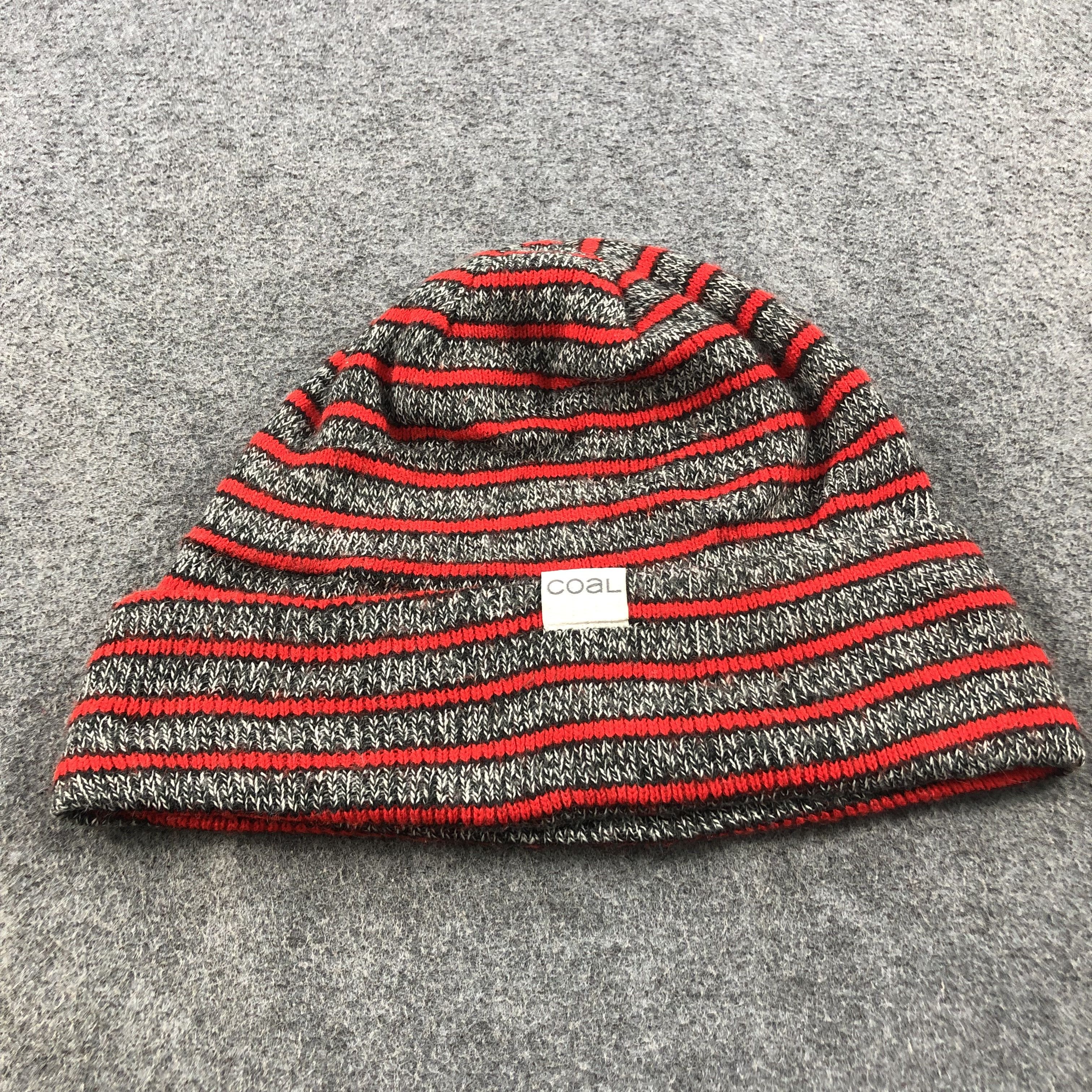 Coal Coal Stripes Beanie Snowcap Snow Hat B221 Size ONE SIZE - 3 Thumbnail
