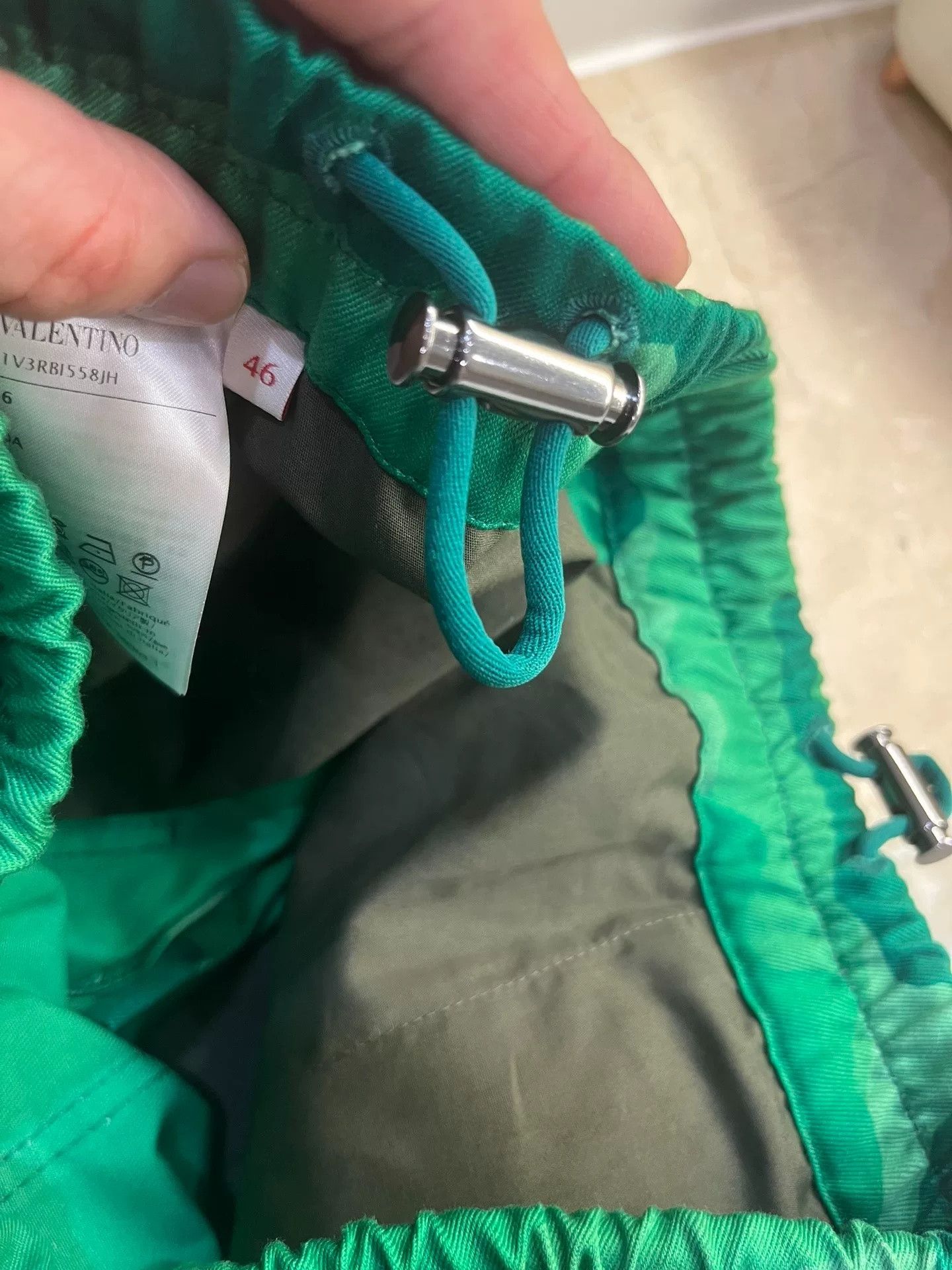 Valentino Valentino Green Camouflage Cargo Pants Size US 30 / EU 46 - 9 Thumbnail