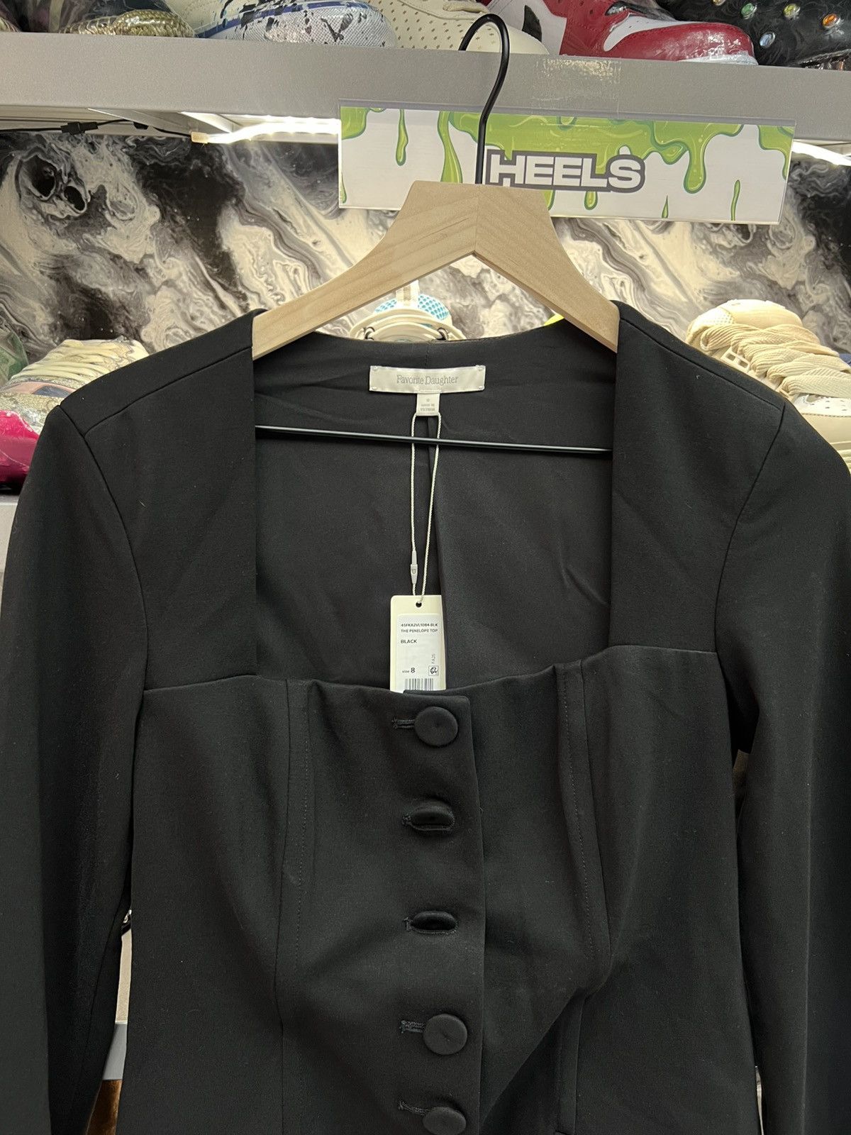 Other Favorite Daughter “penelope” square neck blazer Size M / US 6-8 / IT 42-44 - 3 Thumbnail