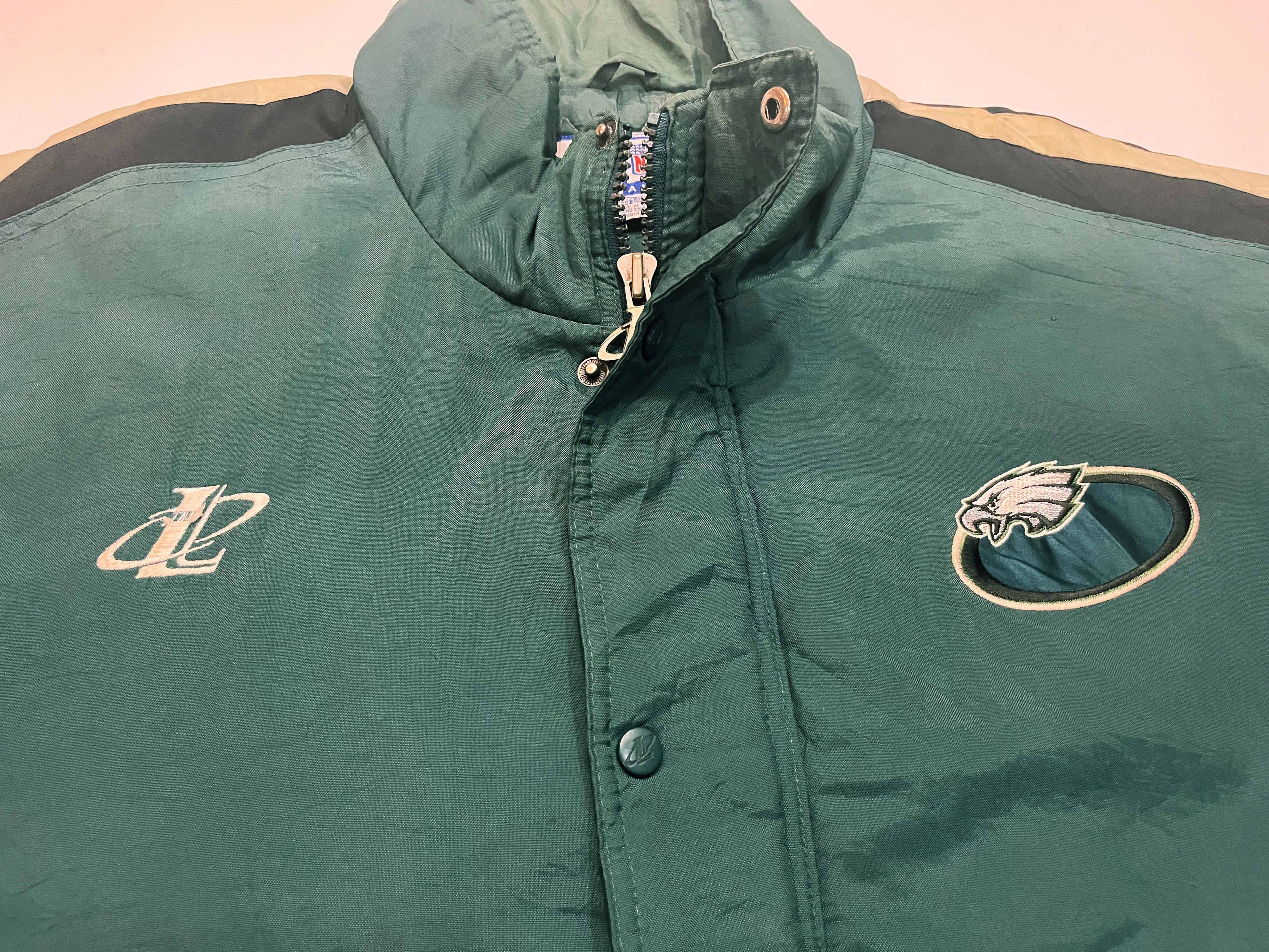 Logo Athletic Logo Athletic NFL Philadelphia Eagles Full Zip Puffer Jacket Size US XXL / EU 58 / 5 - 3 Thumbnail