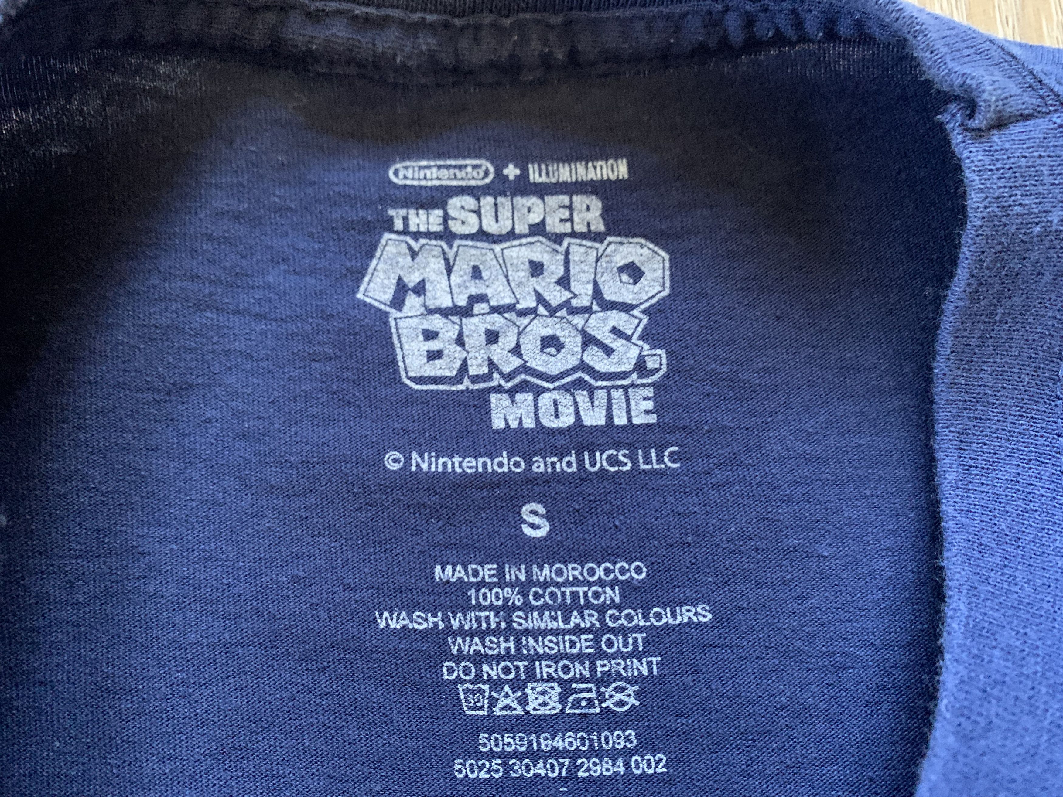 Nintendo × The Game The Super Mario Bros Movie It's-A-Me T-Shirt Size US S / EU 44-46 / 1 - 6 Thumbnail