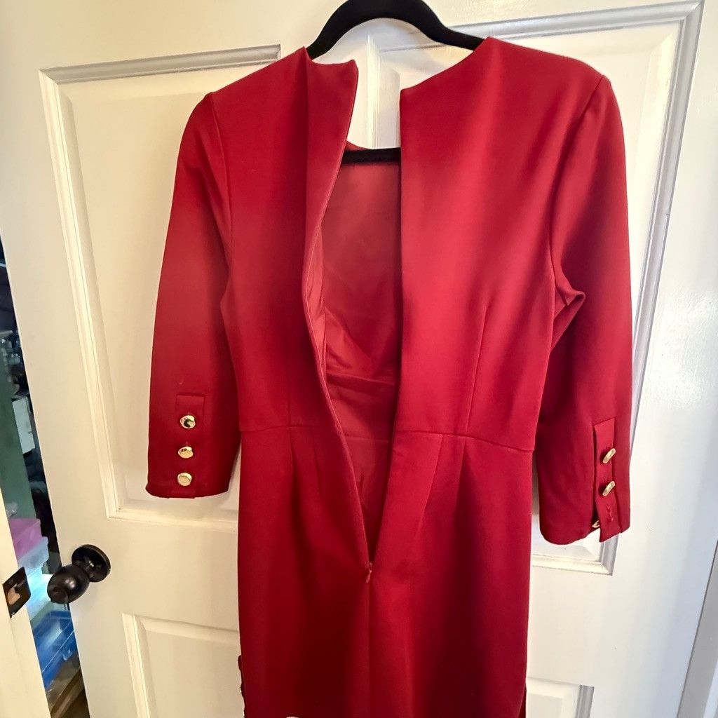 Trina Turk Women's Trina Turk Dress, Size0?, Red Size XS / US 0-2 / IT 36-38 - 17 Thumbnail