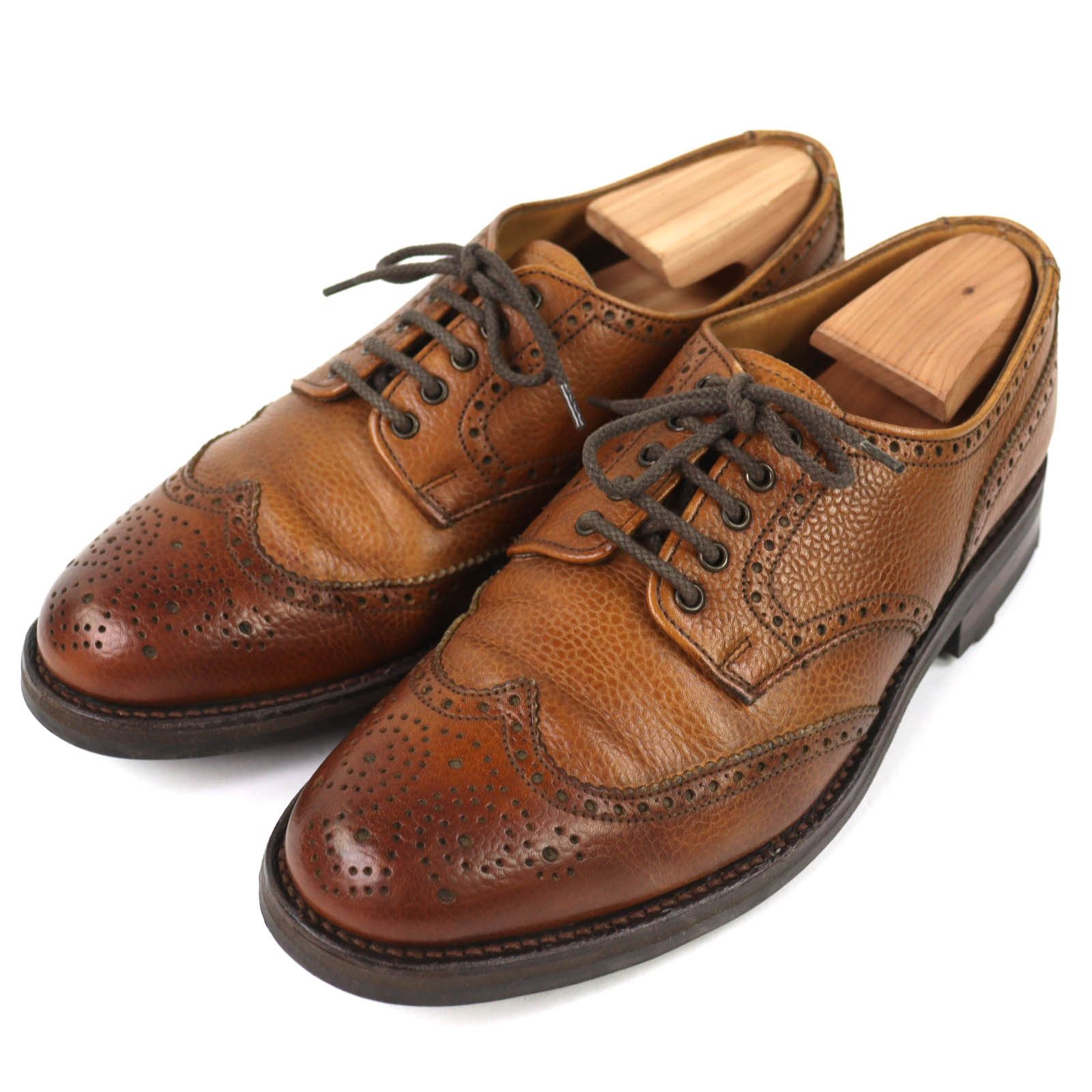 Other Dunhill Dunhill Leather Wingtip Oxford Shoes Leather Shoes DUTY FREE for USA Size ONE SIZE - 1 Thumbnail