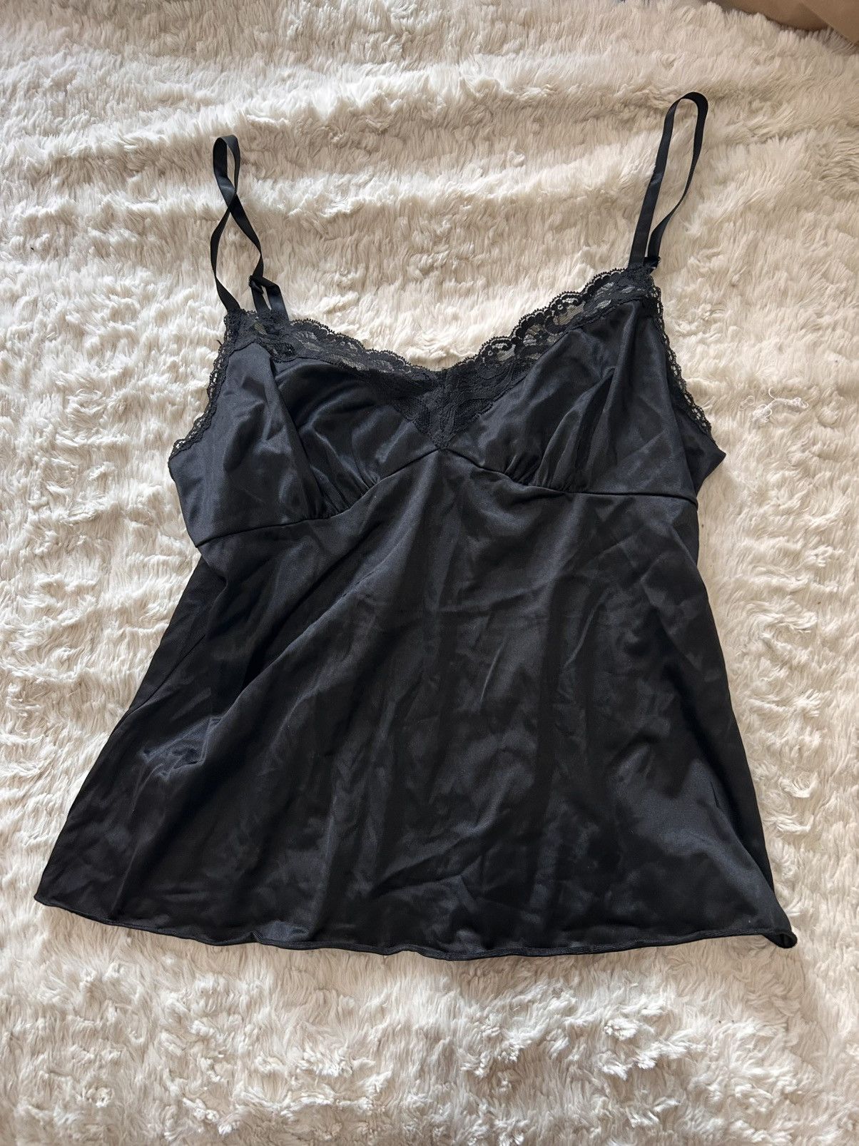 Other Black silk lace top vintage Size S / US 4 / IT 40 - 2 Thumbnail