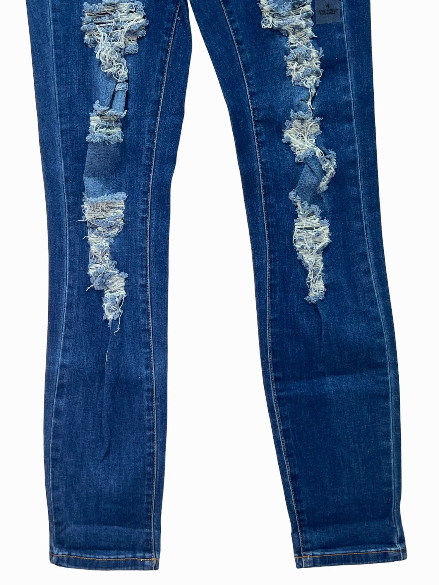 rue21 Rue 21 - Women's Ultimate Stretch High-Rise Skinny Jeans Dis Size 27" / US 4 / IT 40 - 13 Thumbnail