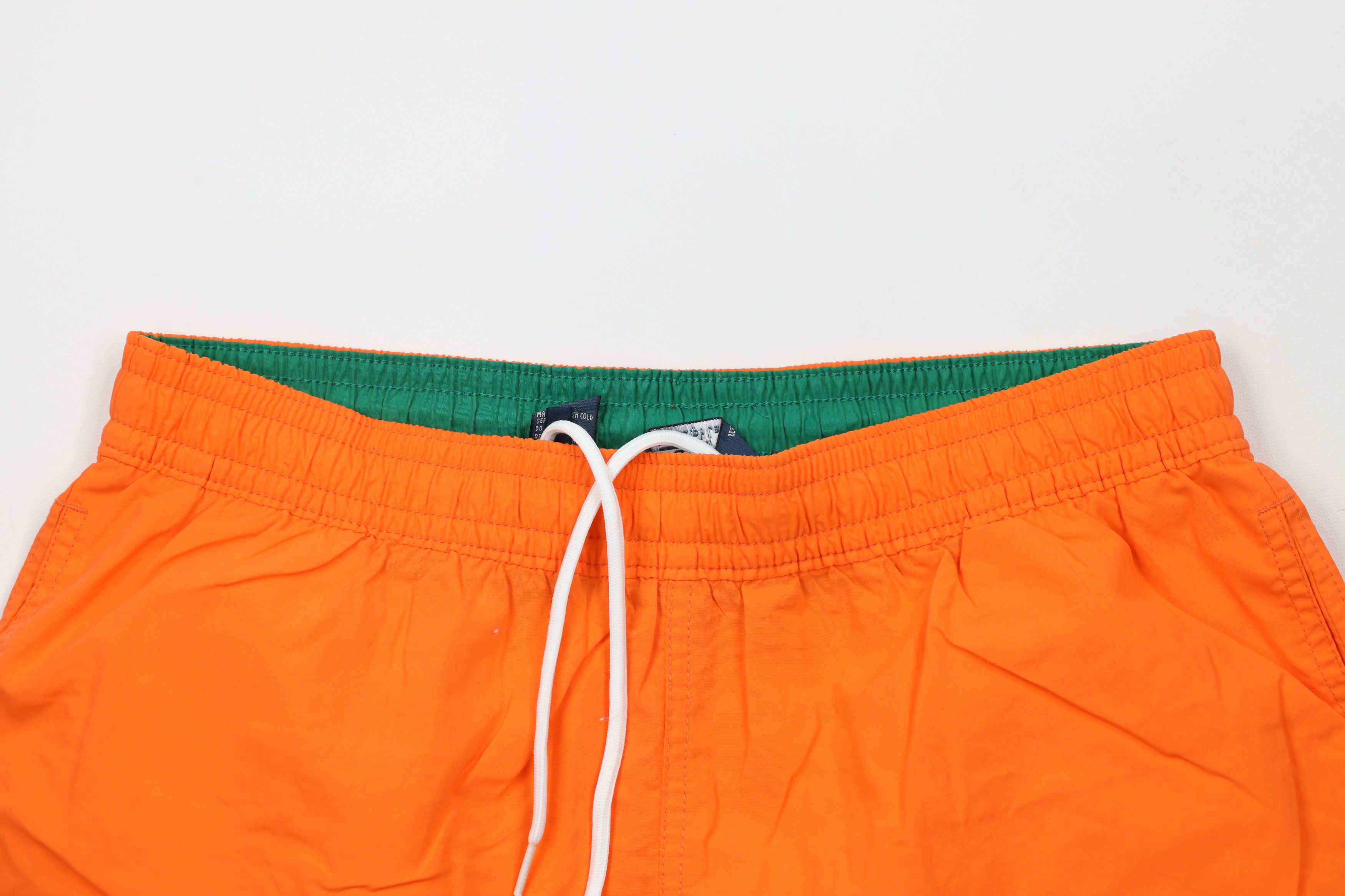 Ralph Lauren × Vintage Vintage 90s Ralph Lauren Above Knee Lined Shorts Swim Trunks Size US 34 / EU 50 - 2 Thumbnail