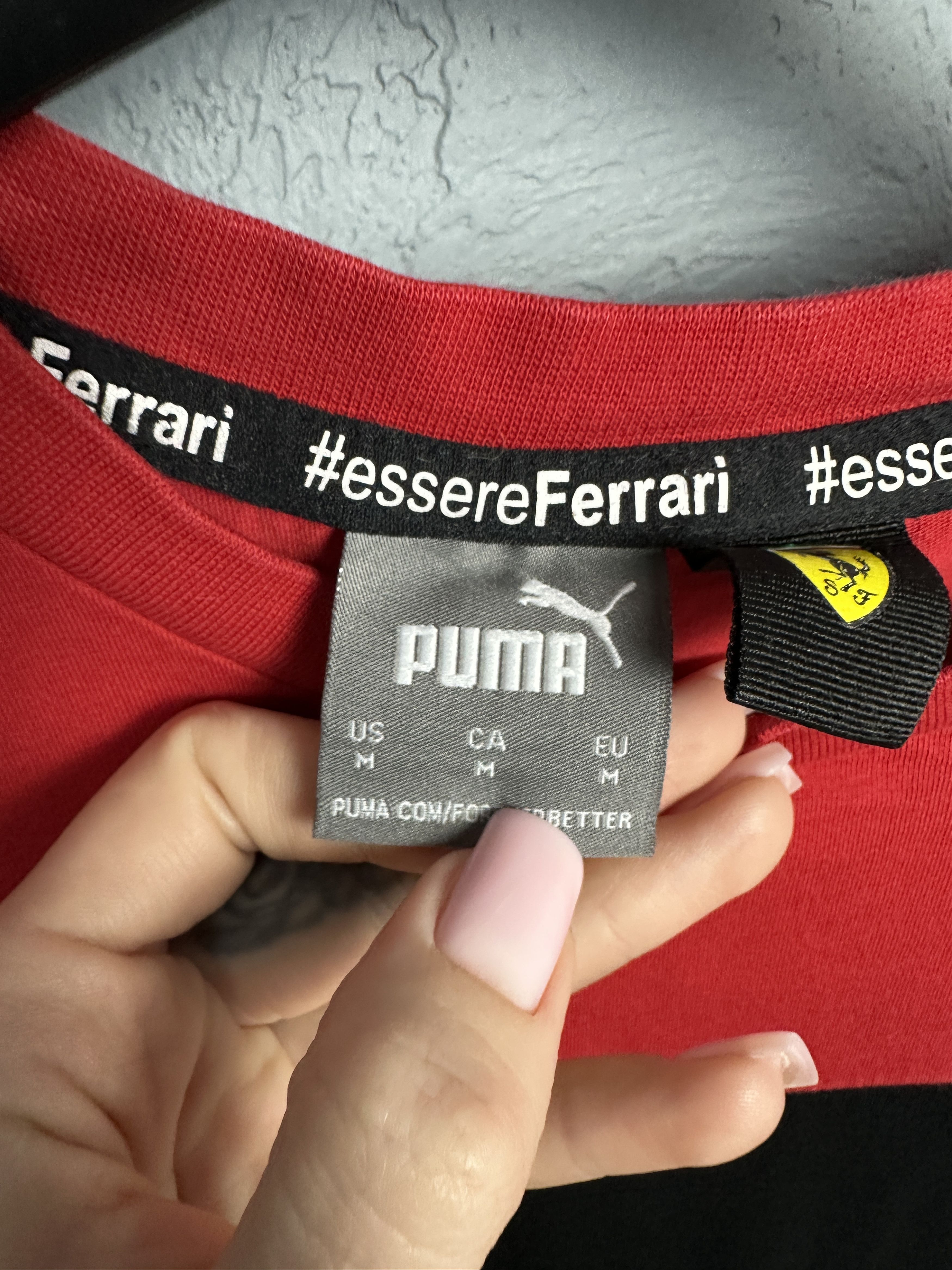 Ferrari Puma Ferrari Racing Team Mens T-Shirt Size US M / EU 48-50 / 2 - 9 Thumbnail
