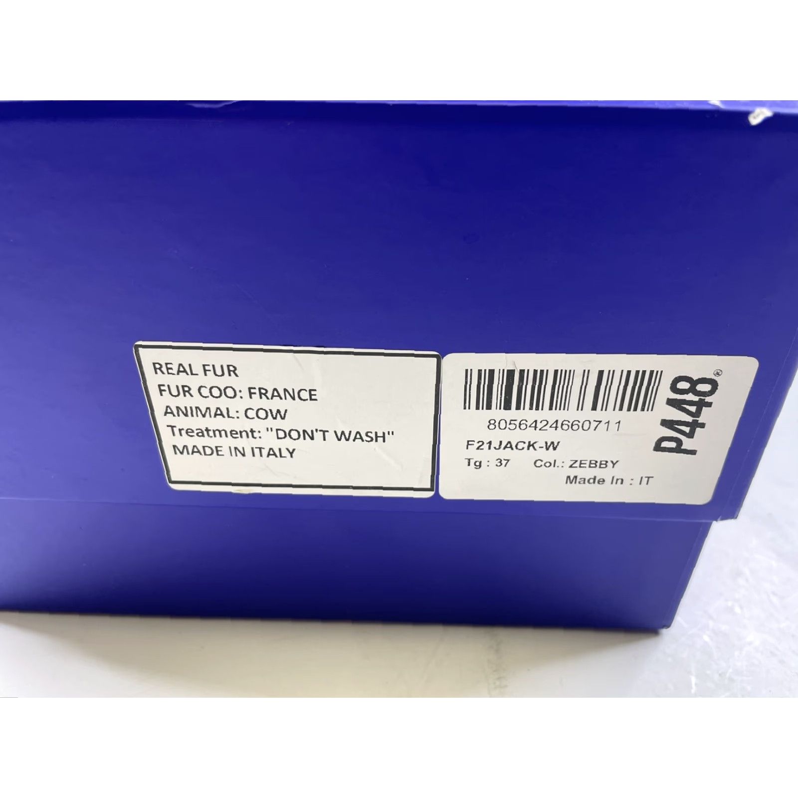 P448 P448 Jack Sneakers Women's 37 Low Top White Pink Fluro Leather Cowhide Breathable Cushioned Casual Walking Shoes Size M / US 6-8 / IT 42-44 - 4 Thumbnail