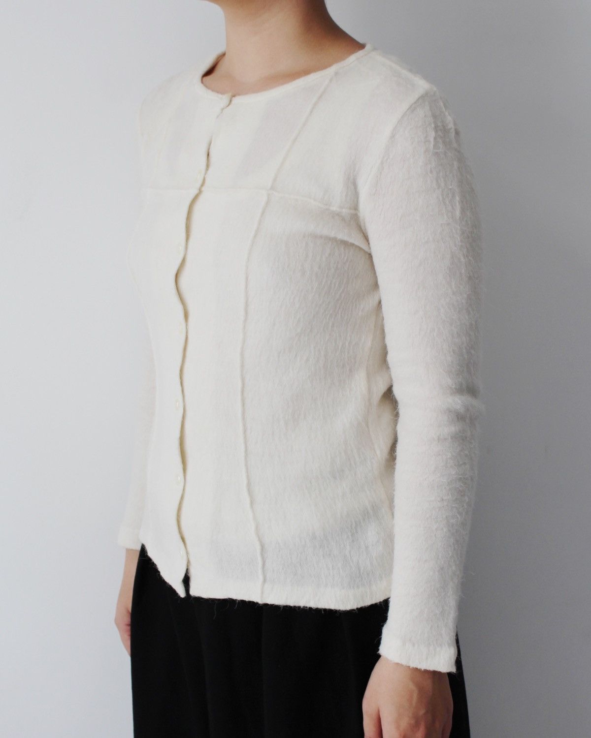 Japanese Brand 1990S 1 DI PRIMA MOHAIR CARDIGAN Size US M / EU 48-50 / 2 - 2 Thumbnail