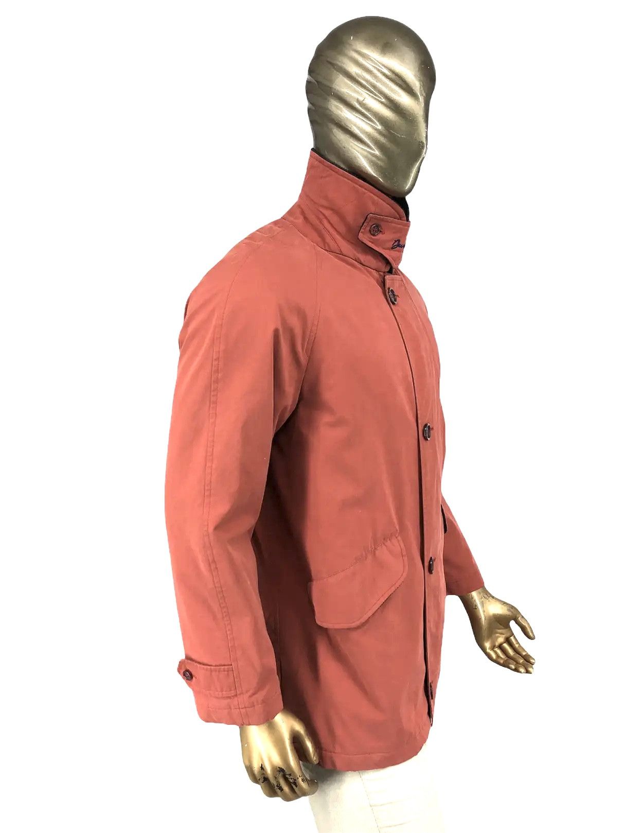 Burberry Burberry pink salmon down jacket novacheck size M 48it Size US M / EU 48-50 / 2 - 6 Thumbnail
