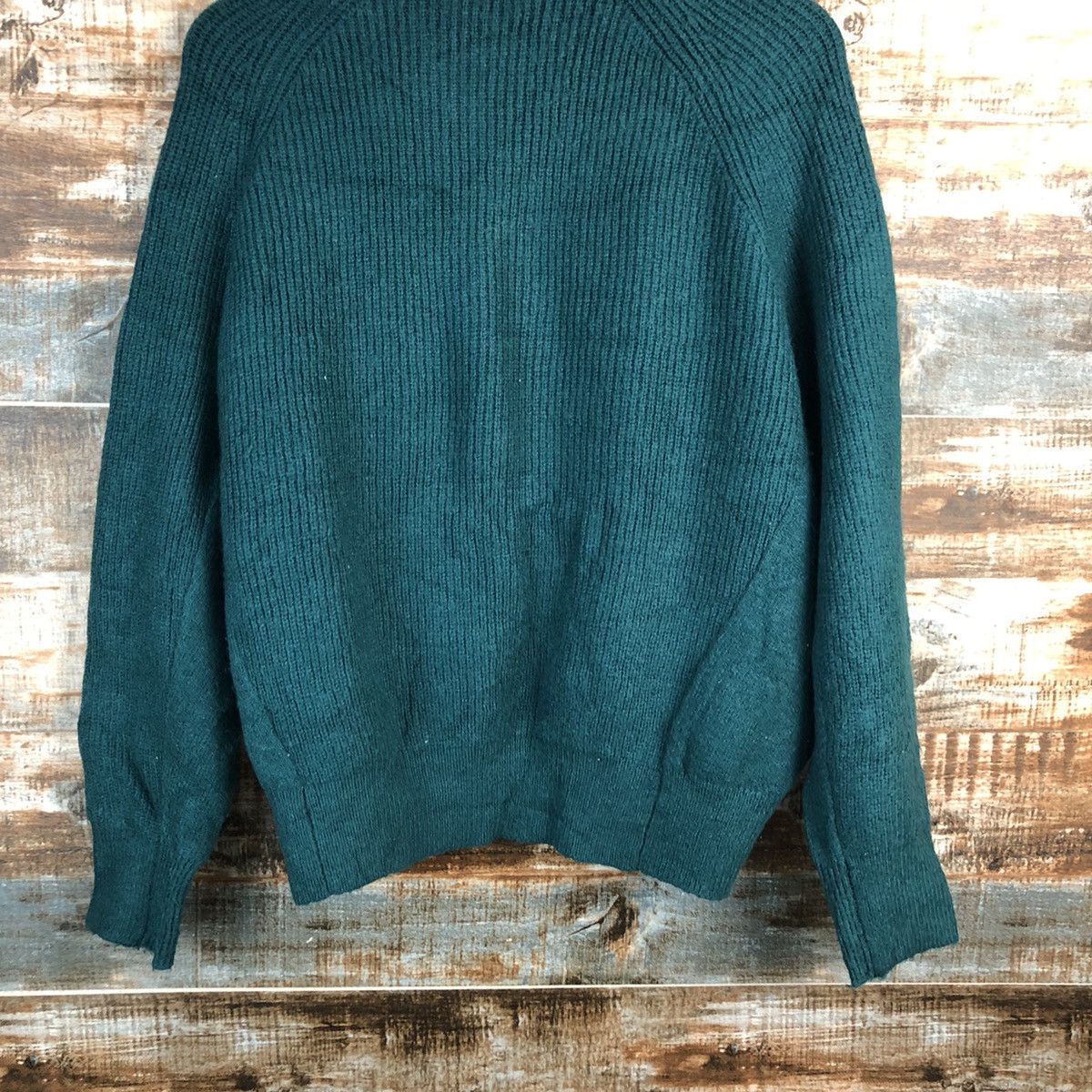 GU GU Green Cardigan Knitwear #A2311 Size L / US 10 / IT 46 - 14 Thumbnail