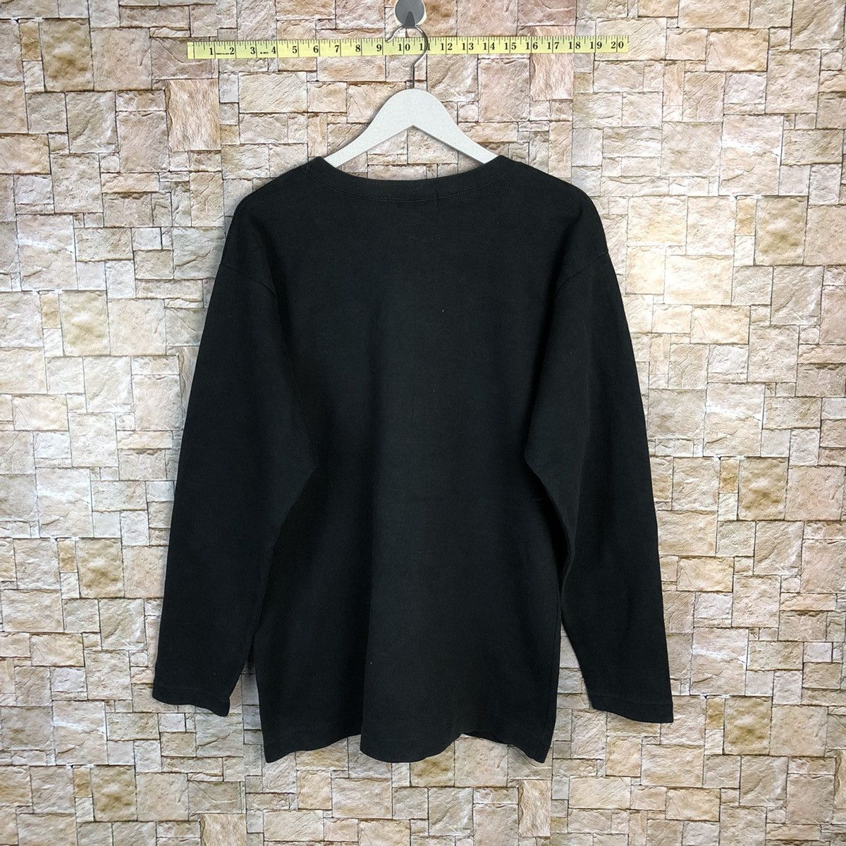 Gianni Valentino Gianni Valentino Spont Black Sweatshirt #A285 Size US L / EU 52-54 / 3 - 14 Thumbnail