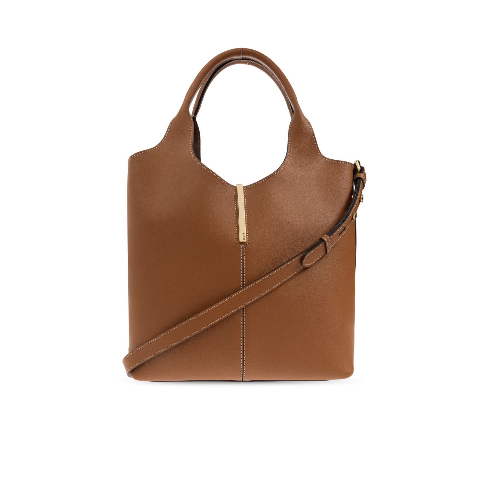 Tod's Tod’s Brown Grained Leather Handbag New & Authentic Size ONE SIZE - 1 Thumbnail
