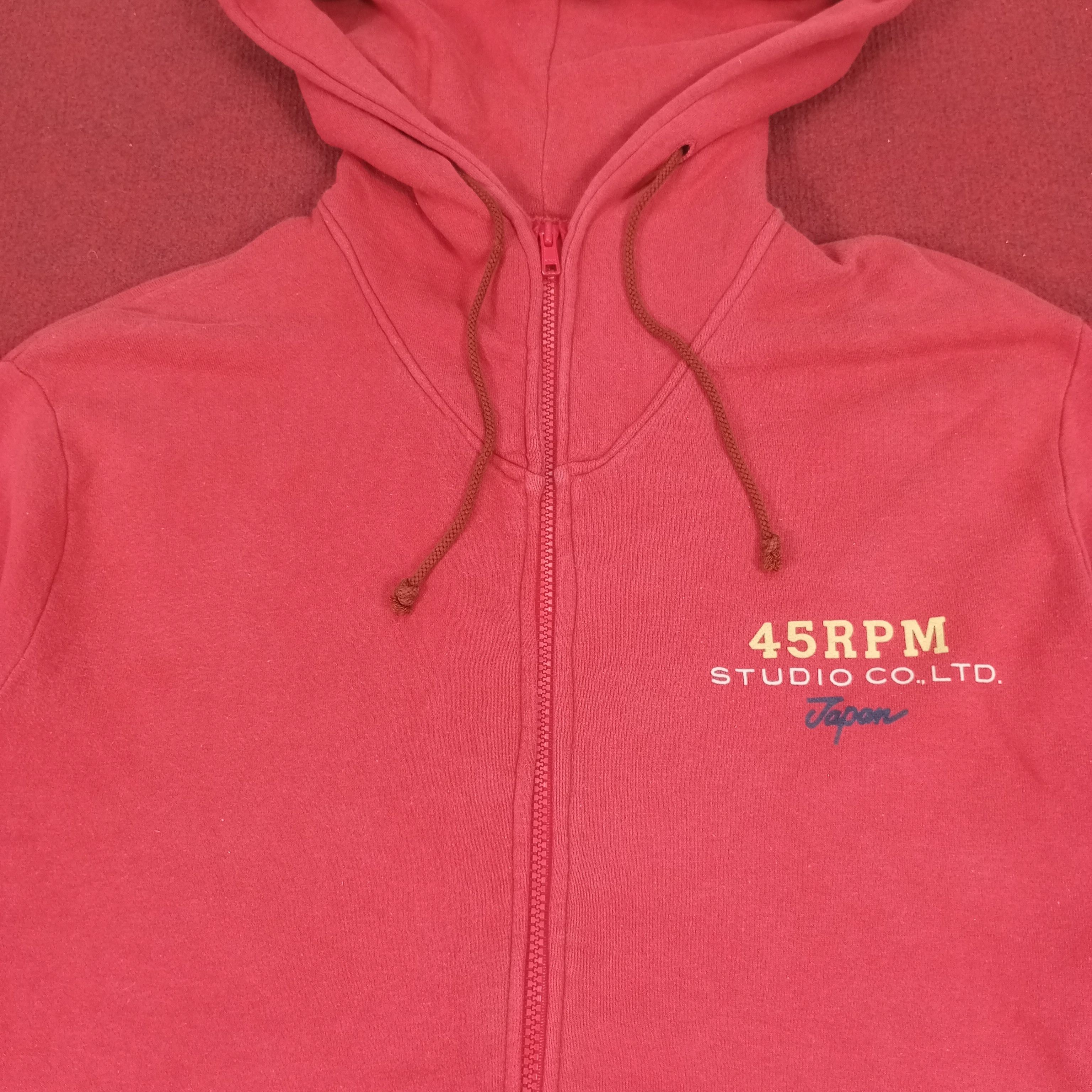 45rpm 45PRM Studio Co Ltd Japanese Brand Zipper Hoodies Size US M / EU 48-50 / 2 - 2 Thumbnail