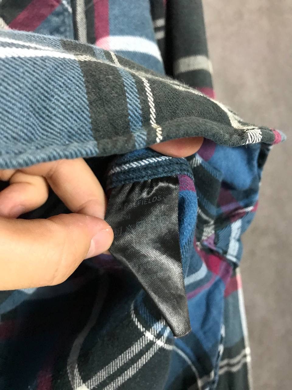 Allsaints Allsaints vintage flannel shirt Size US L / EU 52-54 / 3 - 5 Thumbnail
