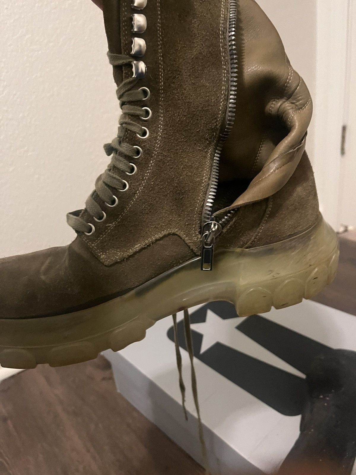 Rick Owens Rick Owens Bozo Tractor Boots Size US 11 / EU 44 - 9 Thumbnail