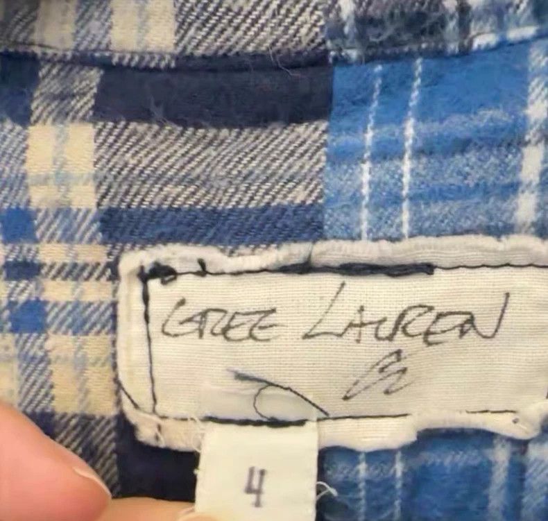 Greg Lauren greg lauren Splicing damaged shirt 2506-Nextarrow Size US M / EU 48-50 / 2 - 3 Thumbnail