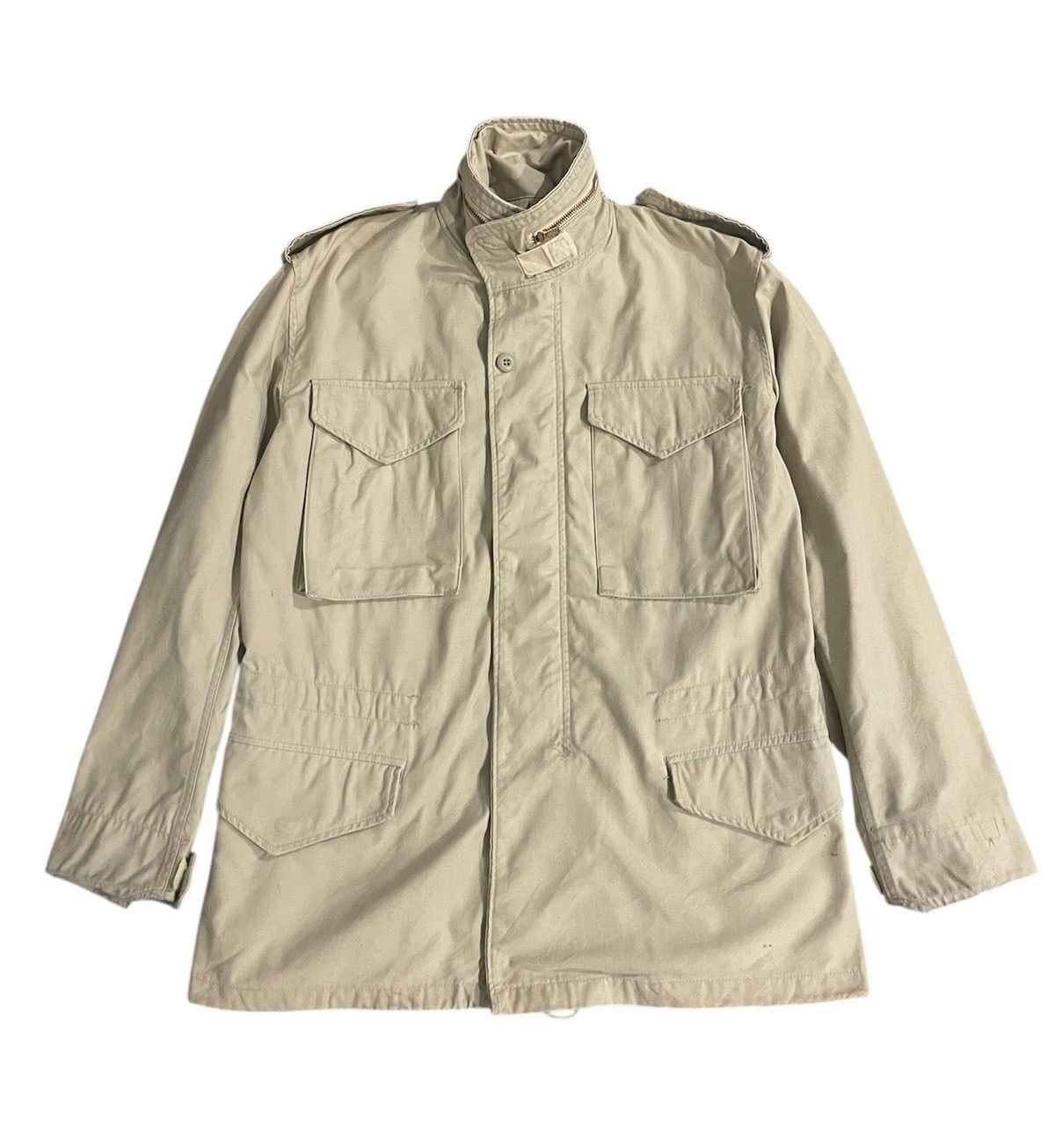 Alpha Industries Vintage 80s Alpha Industries Field Jacket Size US M / EU 48-50 / 2 - 2 Thumbnail