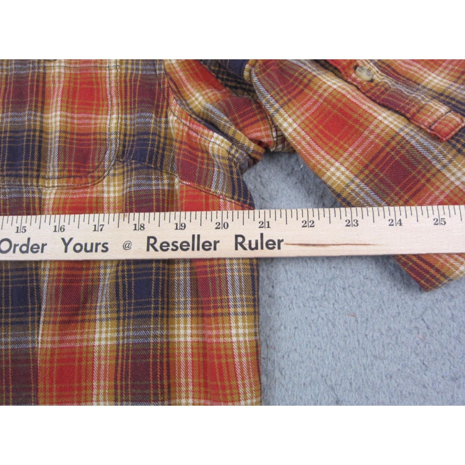 Vintage Duluth Shirt Womens L Orange Plaid Flannel Button-Up Cotton Western Shirt Women L Orange Plaid Flannel Button-Up Duluth Shirt Western Size L / US 10 / IT 46 - 6 Thumbnail