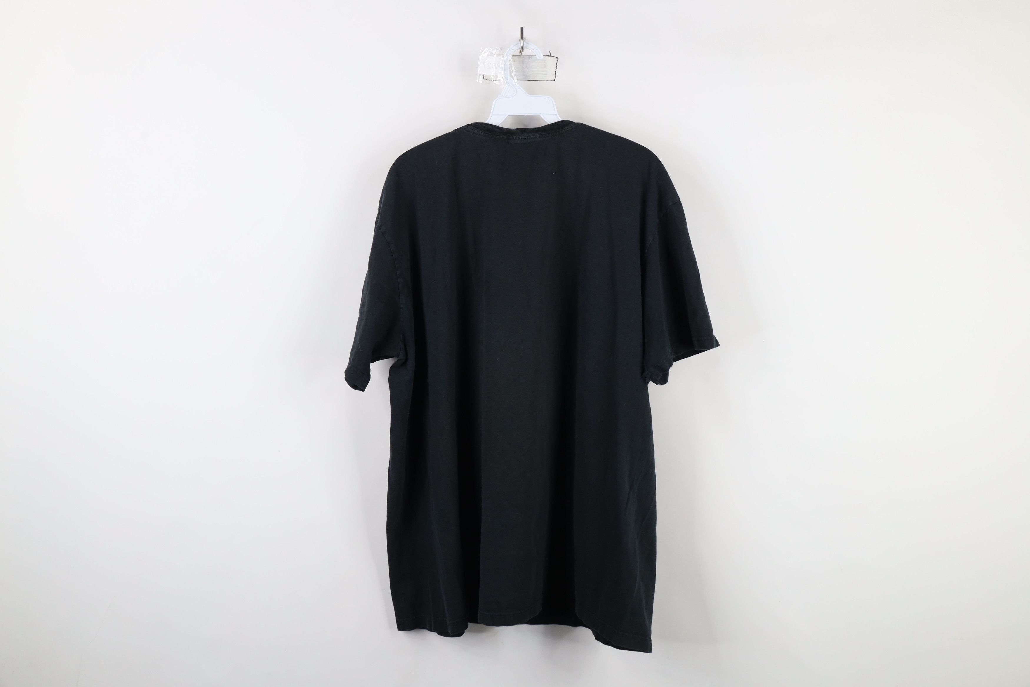 Ralph Lauren × Vintage Vintage 90s Ralph Lauren Short Sleeve T-Shirt Black Cotton Size US XXL / EU 58 / 5 - 11 Thumbnail