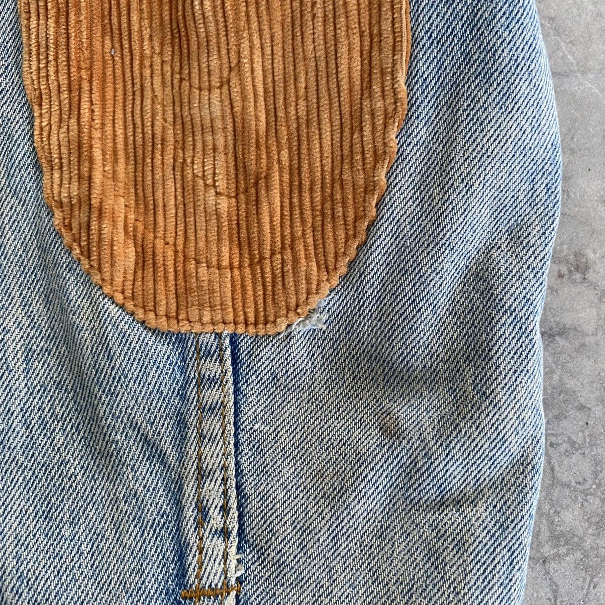Sonic Lab 80’s Levis X Sonic Lab Reconstructed Panel Trucker Jacket Size US M / EU 48-50 / 2 - 14 Thumbnail