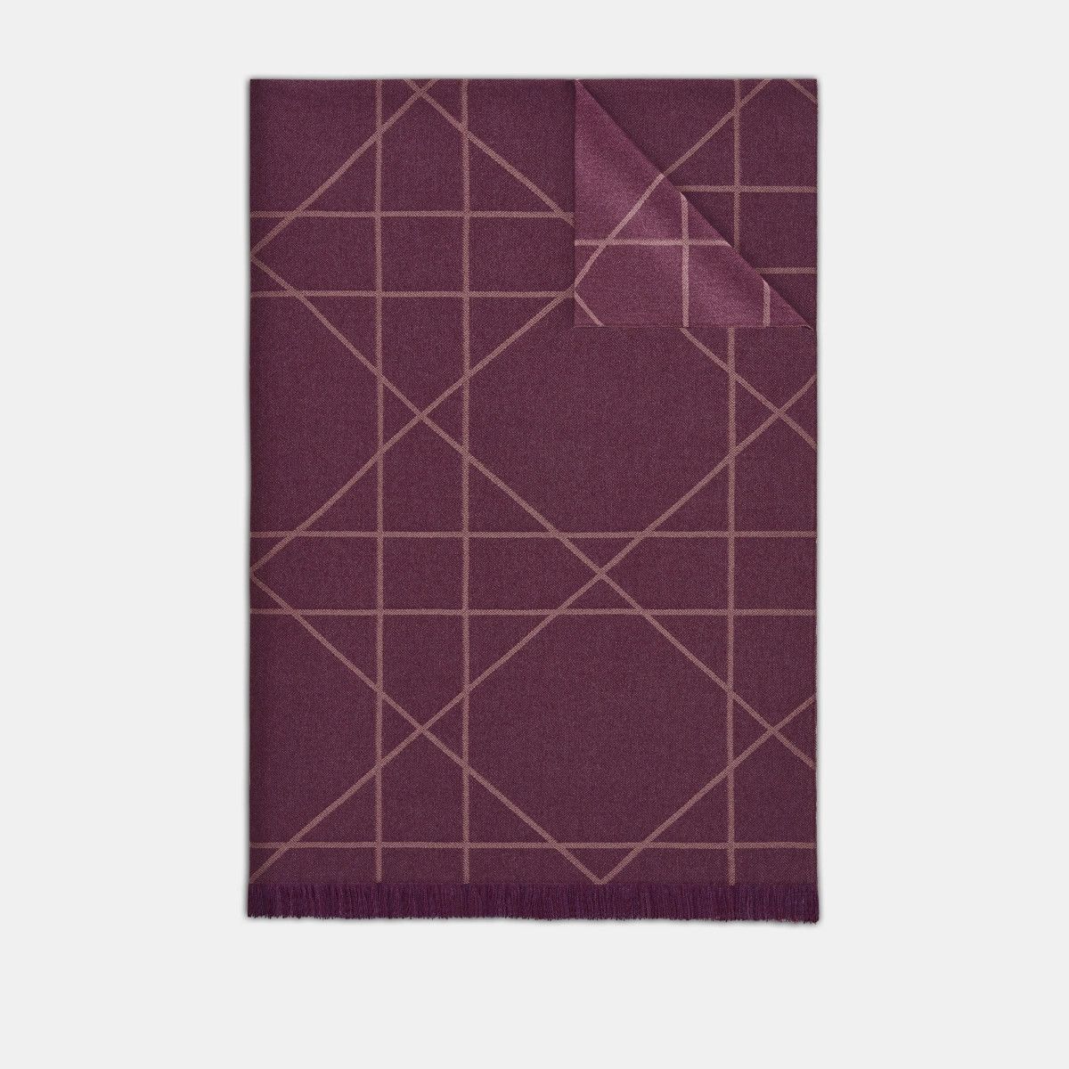 Dior o1bcso1str0225 Size:OS/ Blanket in Lilac Size ONE SIZE - 5 Thumbnail