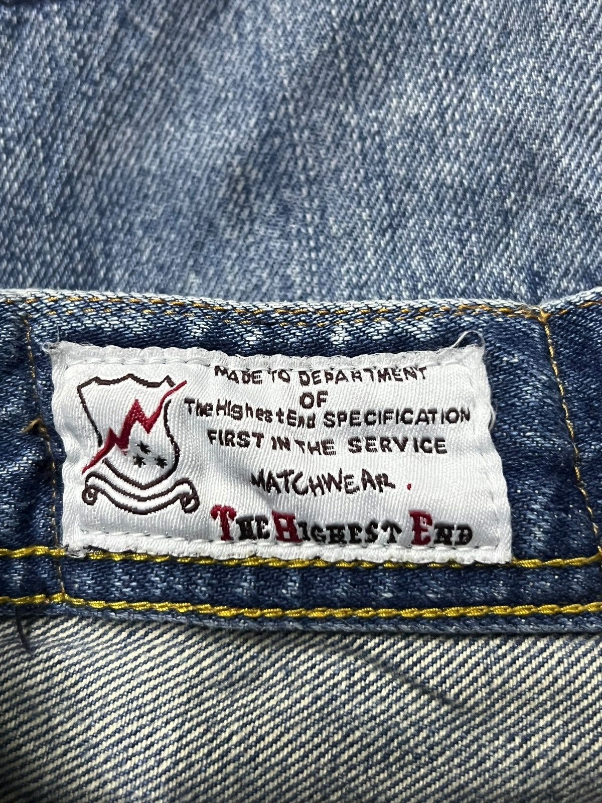 Japanese Brand Vintage The Highest End Japan Half Selvedge Denim Size US 34 / EU 50 - 15 Thumbnail