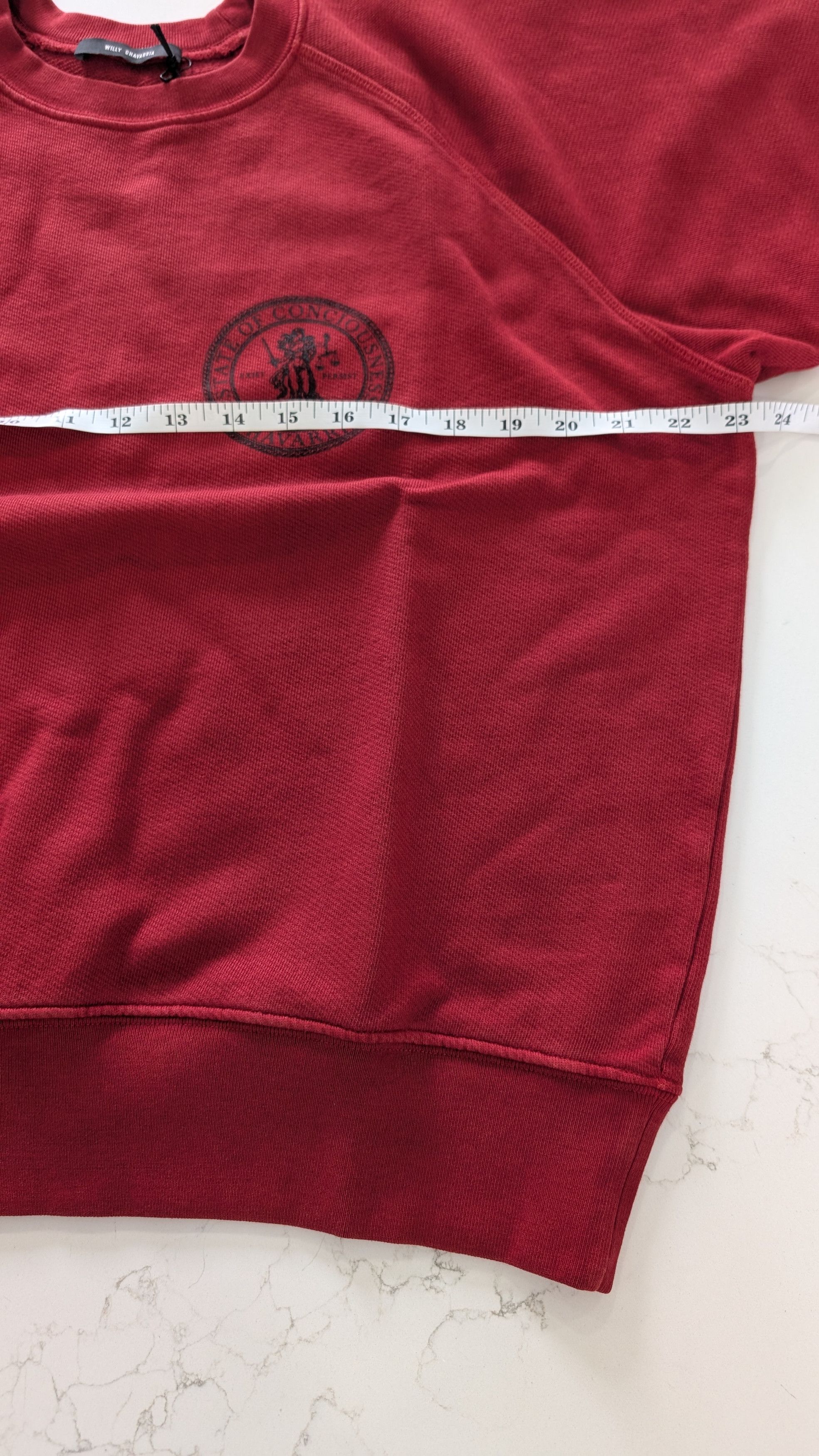 Willy Chavarria WILLY CHAVARRIA State of Consciousness Papi Crew Medium Size US M / EU 48-50 / 2 - 10 Thumbnail