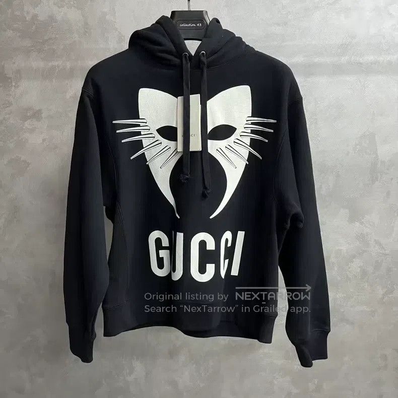 Gucci Gucci Black Declaration Series Silhouette Hooded Pullover Size US XS / EU 42 / 0 - 1 Thumbnail