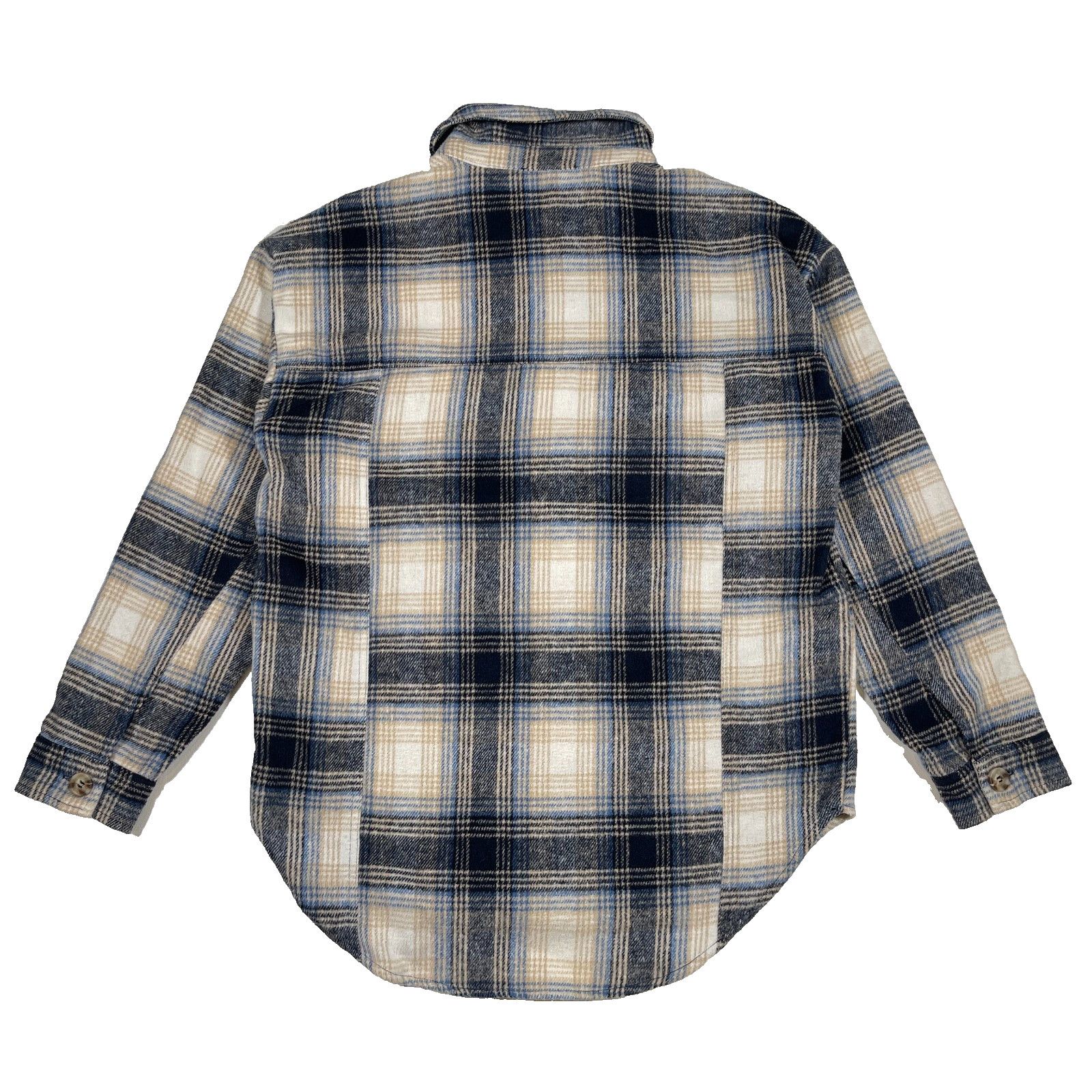 Pink women's oversized plaid flannel shacket Button Up Size S / US 4 / IT 40 - 7 Thumbnail