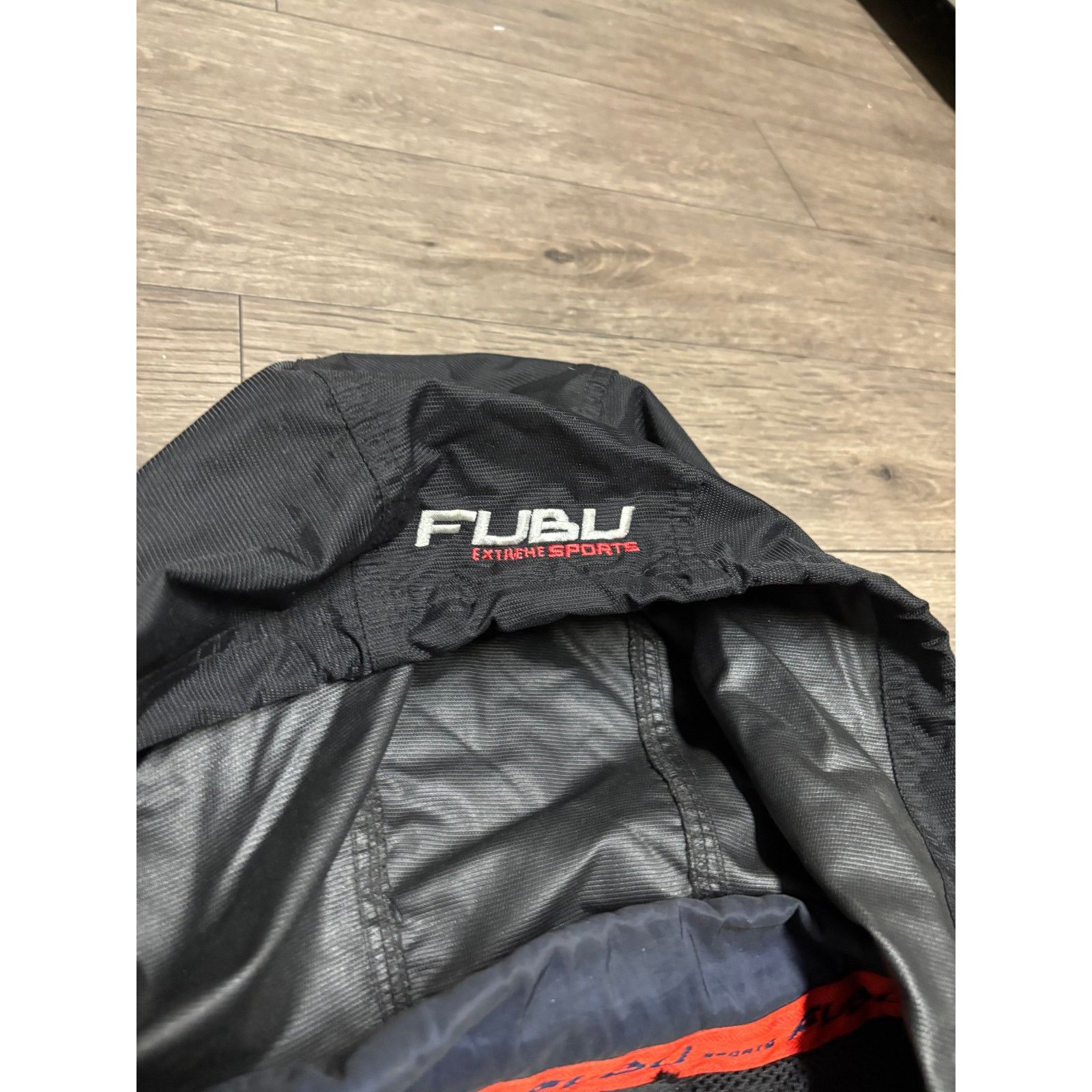 Fubu × Vintage Vintage Fubu Windbreaker Black Jacket Sz 3XL 90s Size US XXL / EU 58 / 5 - 3 Thumbnail