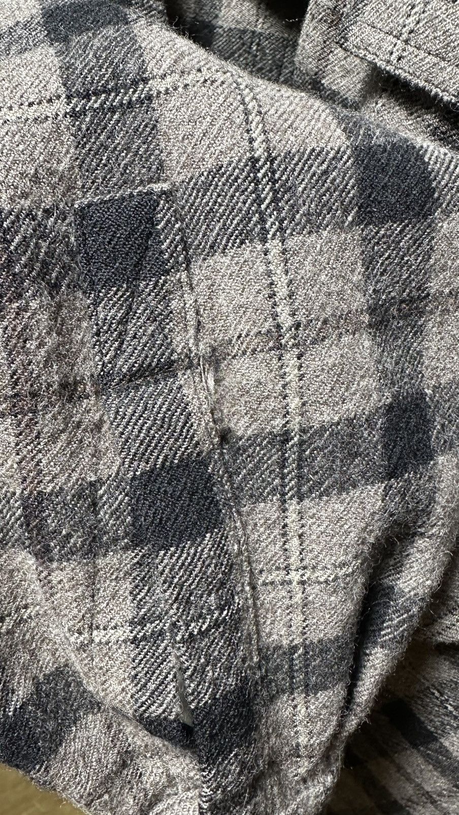 Rick Owens Rick Owens FW16 MASTODON Plaid Shirt Size 48 Size US M / EU 48-50 / 2 - 7 Thumbnail