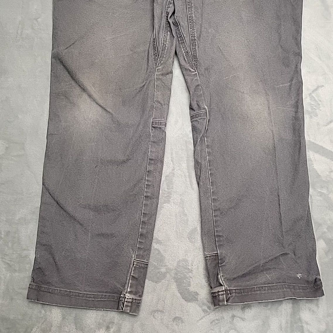 Vintage Noble Outfitters Hammer Drill Canvas Pants Mens 38x30 Gray Cargo Utility Outdoor Workwear Pants Size US 38 / EU 54 - 2 Thumbnail