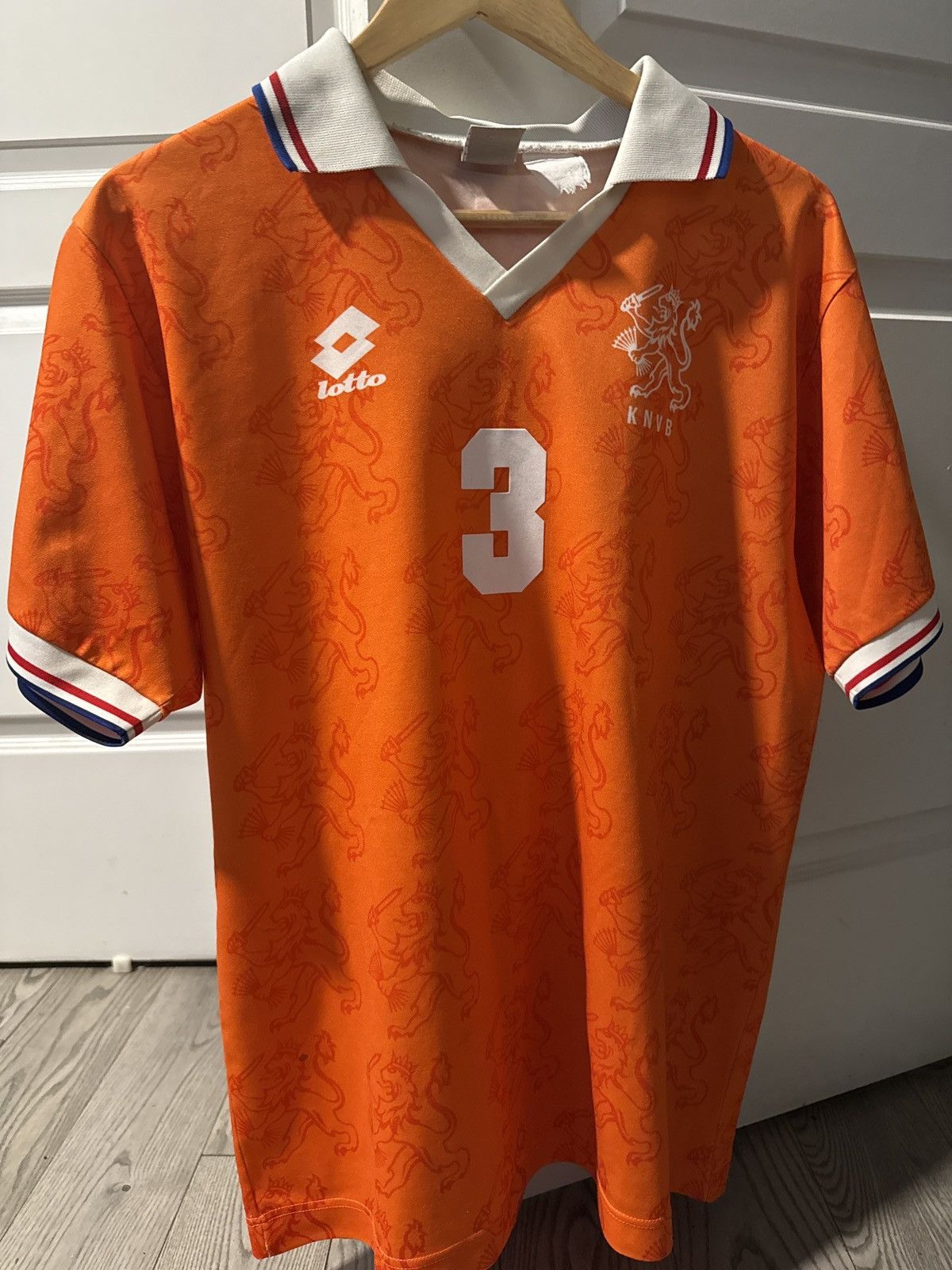 Lotto Sport Netherlands 1994 Rijkaard Home Kit Vintage Size US M / EU 48-50 / 2 - 1 Thumbnail