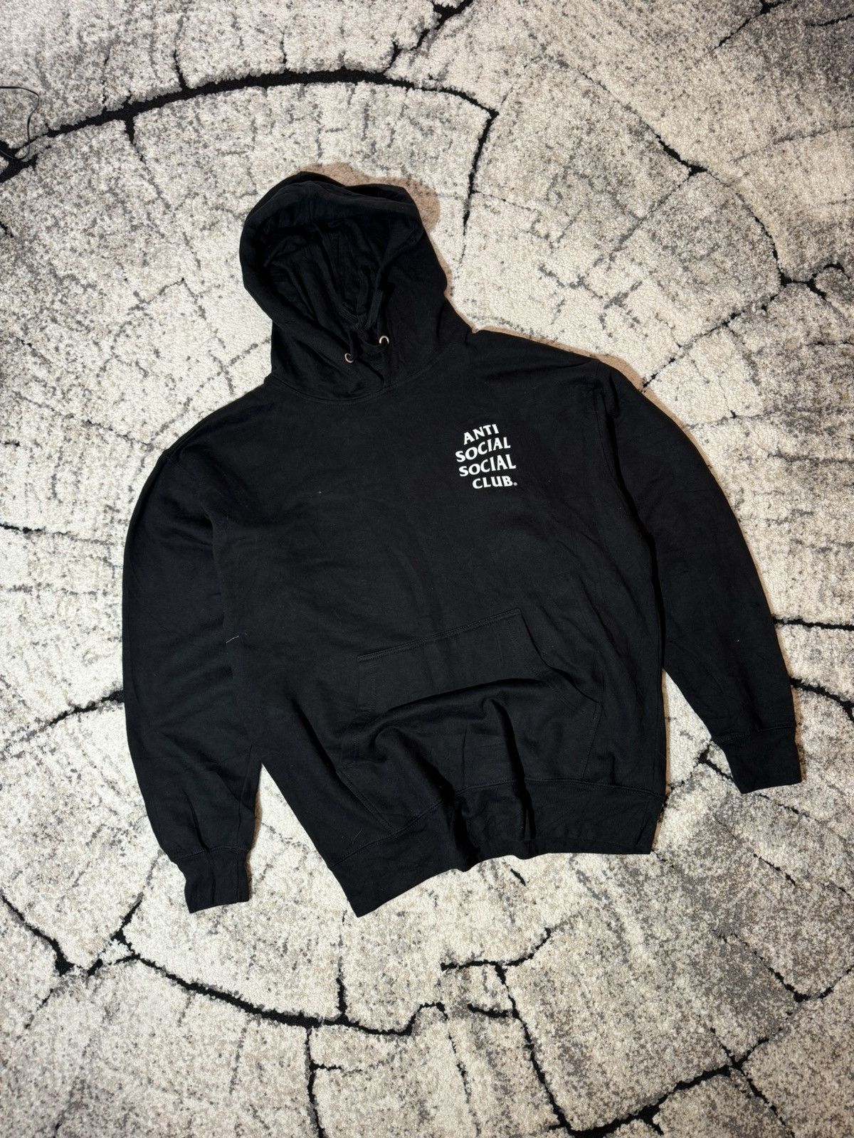 Anti Social Social Club ASSC Anti Social Social Club Hoodie Black Streetwear Large Size US L / EU 52-54 / 3 - 1 Thumbnail