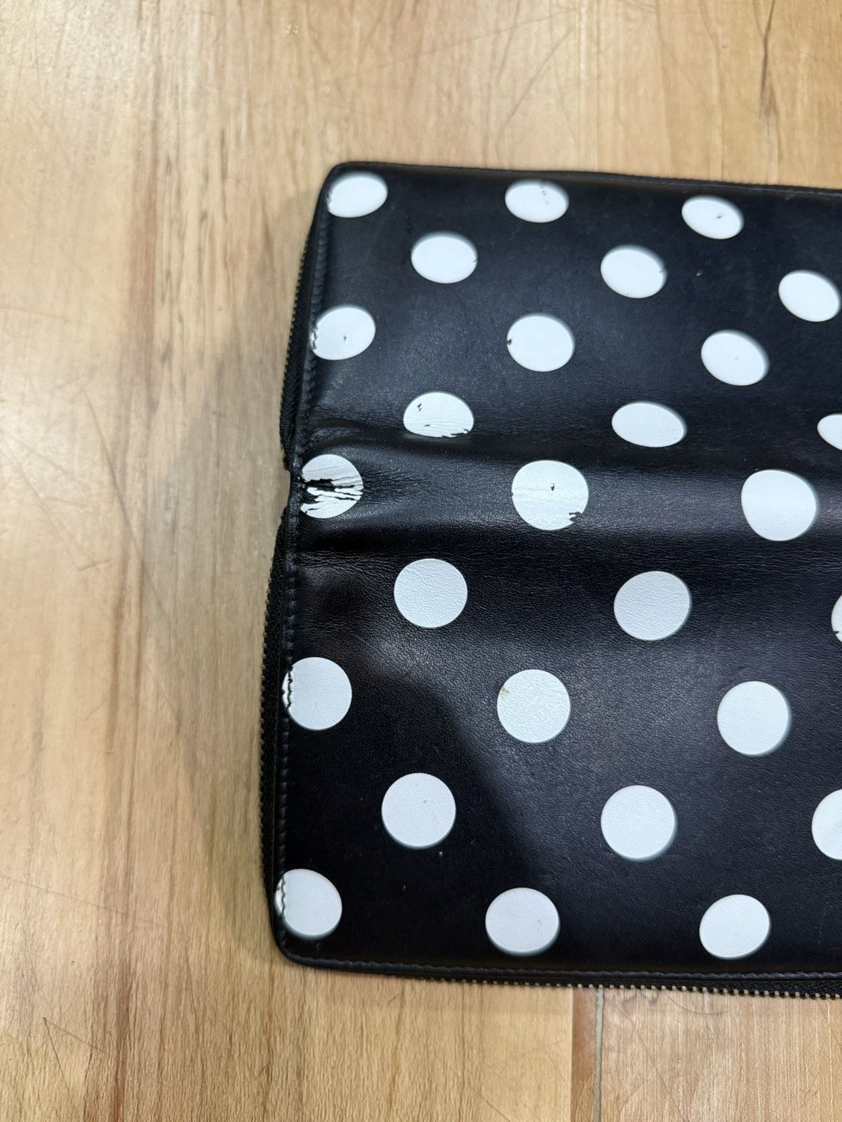 Comme des Garcons COMME des GARCONS Wallet Pokka dot zip wallet Size ONE SIZE - 6 Thumbnail