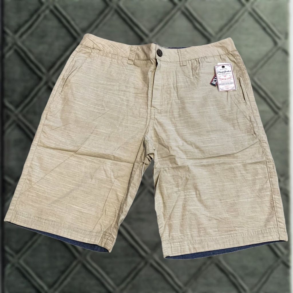 Flag & Anthem Flag & Anthem Mens 30 Khaki Chino Shorts Lightweight Core Stretch BB NWT Size US 30 / EU 46 - 1 Thumbnail