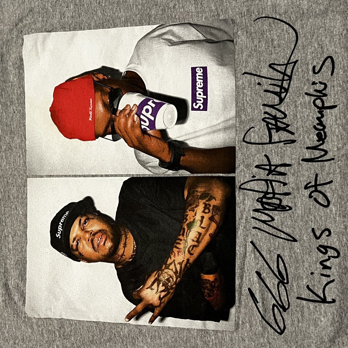 Supreme Supreme Three Six Mafia Photo Tee Juicy J Photo tee Size US XL / EU 56 / 4 - 10 Thumbnail