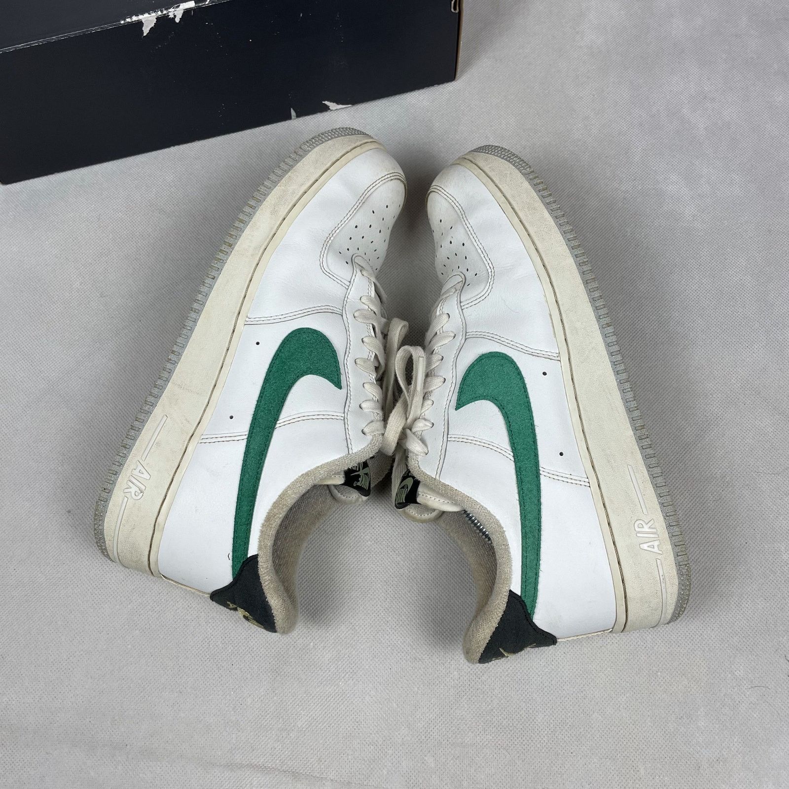 Nike Nike Air Force 1 07 DR8593-100 Men's White Leather Shoes 12 Size US 12 / EU 45 - 3 Thumbnail
