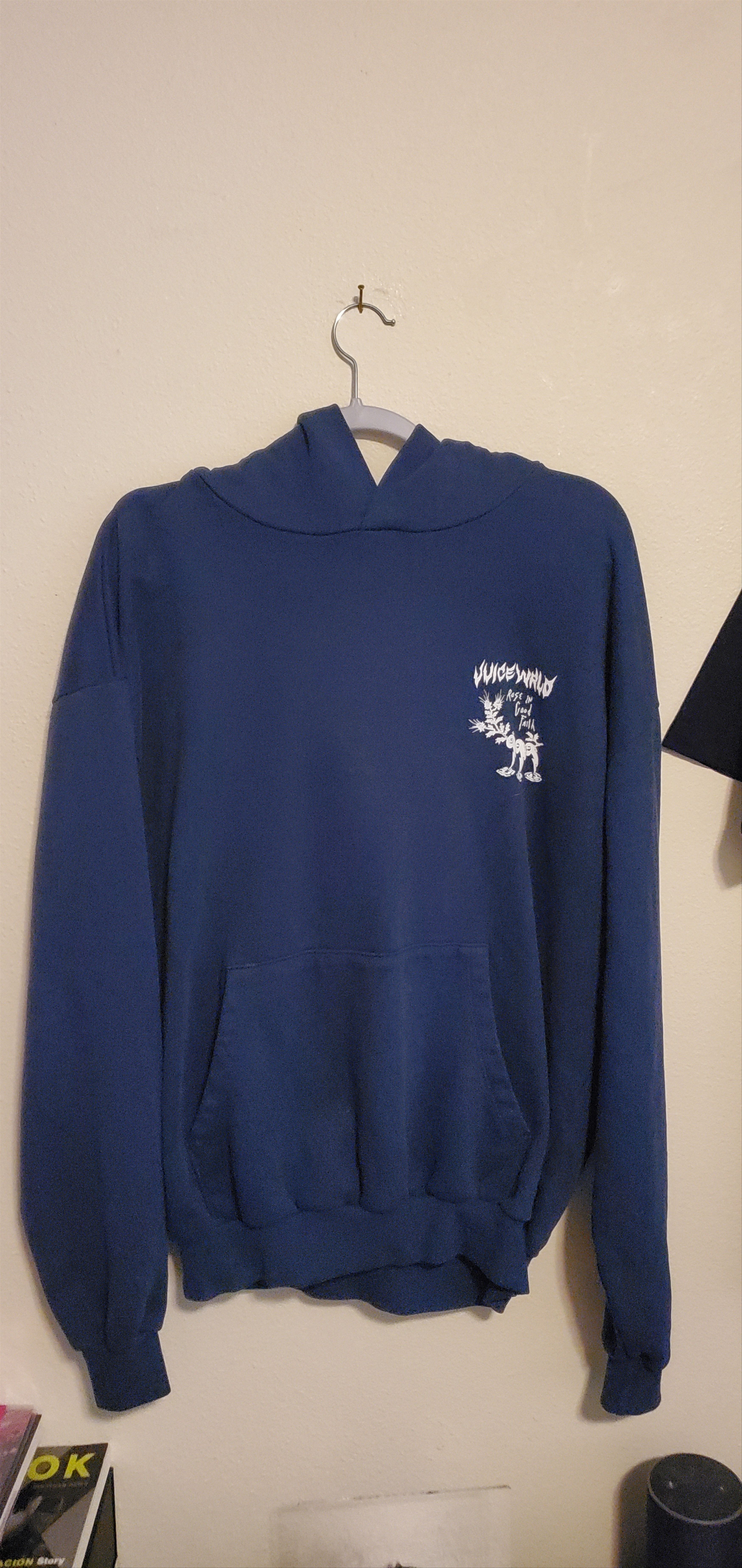 Rose in good faith x Juice wrld hoodie