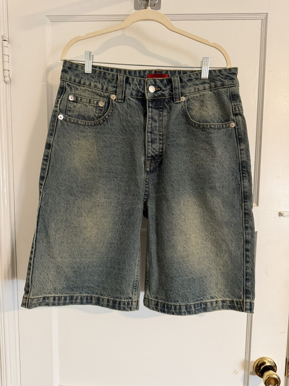 Fugazi Novelty Jean shorts in Blue