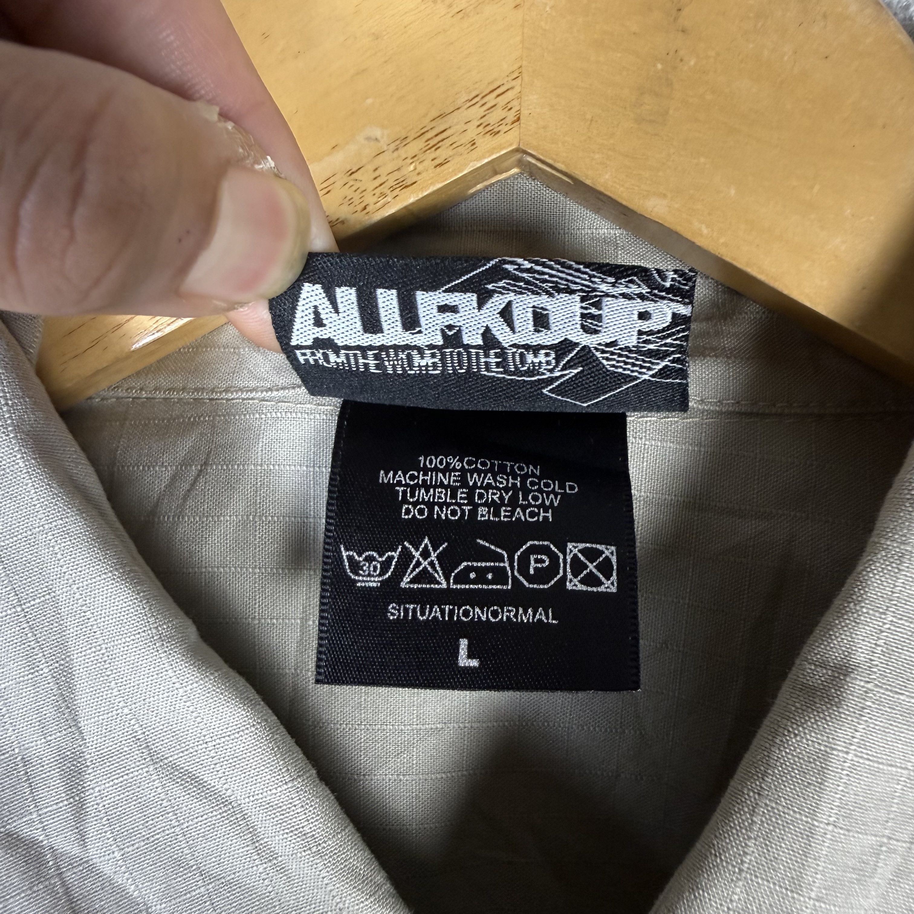 Japanese Brand Situationormal Utility Multi Pocket Shirt Size US L / EU 52-54 / 3 - 5 Thumbnail